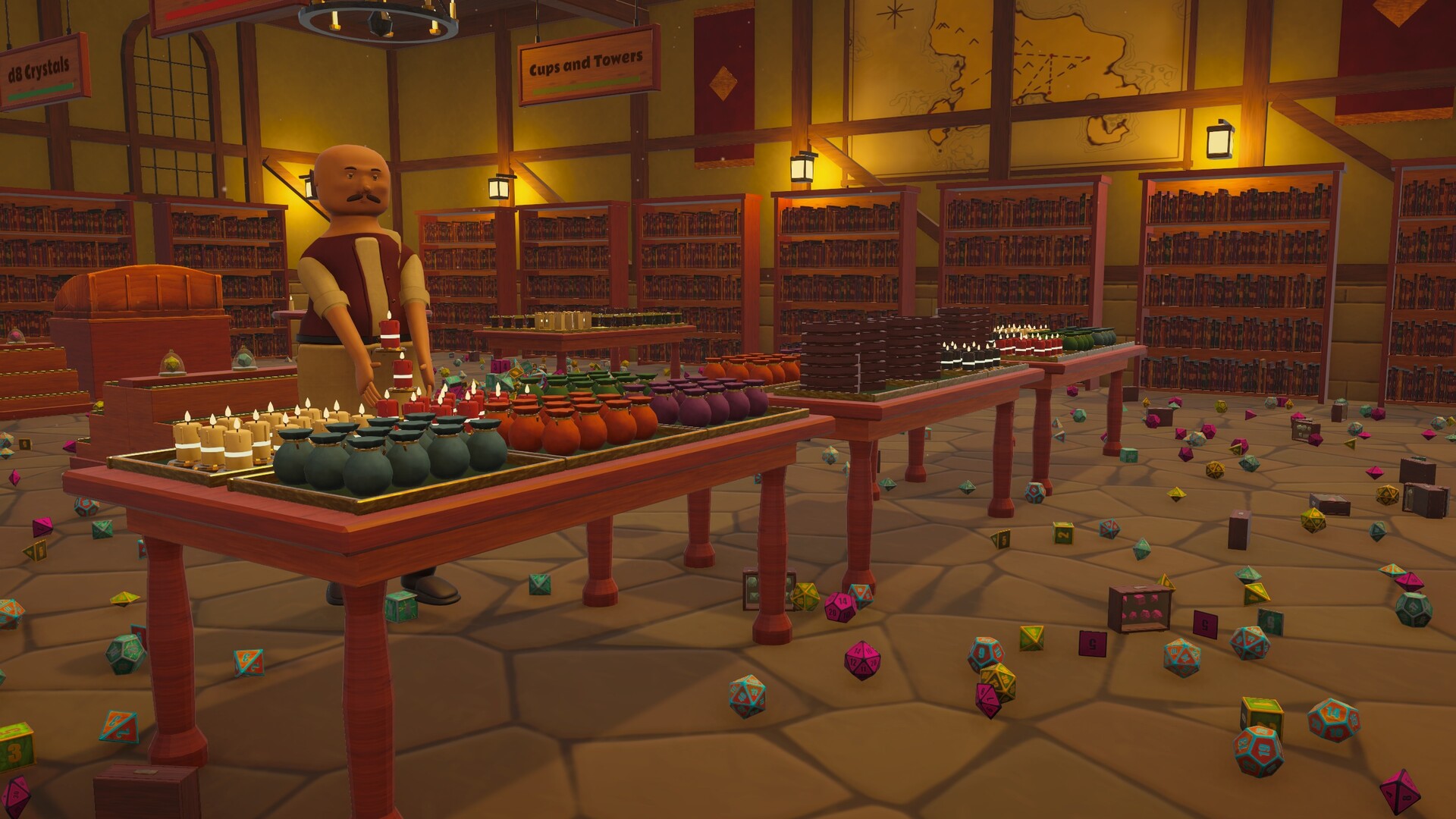 Dice Sort Together: Arcane Hall