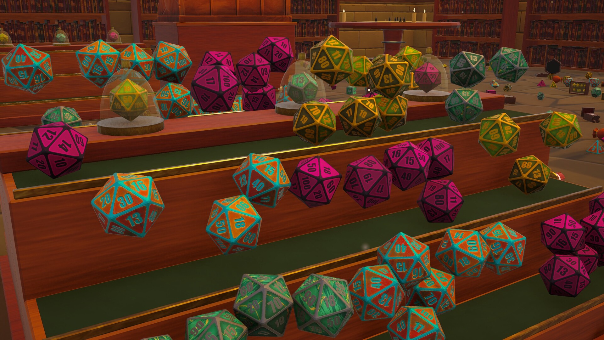 Dice Sort Together: Arcane Hall