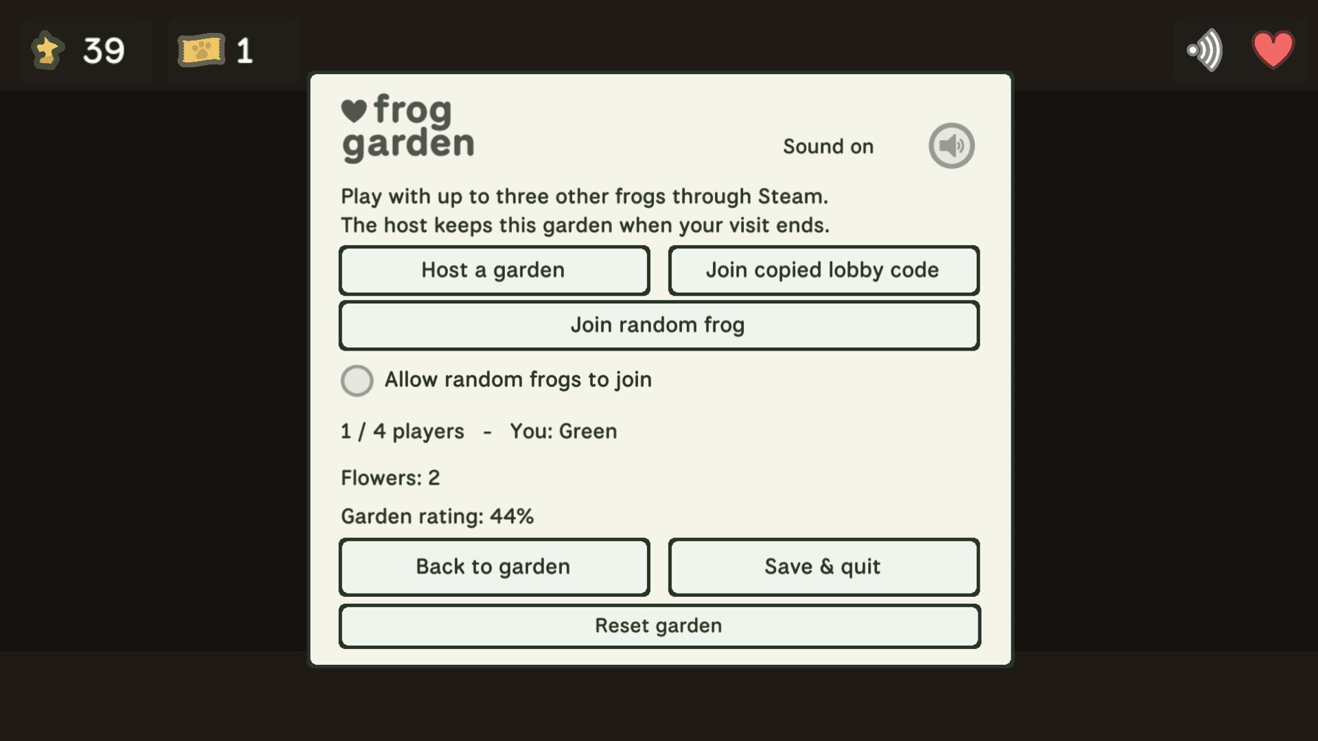 Frog Garden