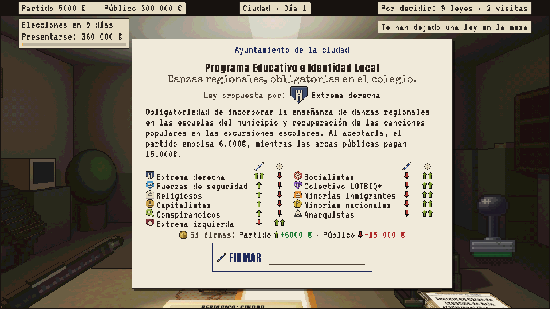 Good President Simulator