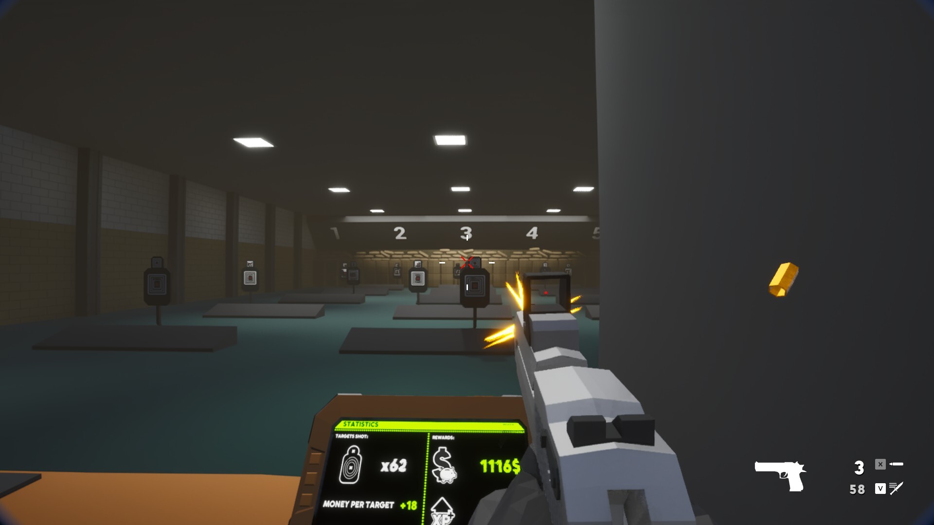 A Game About Shooting Targets