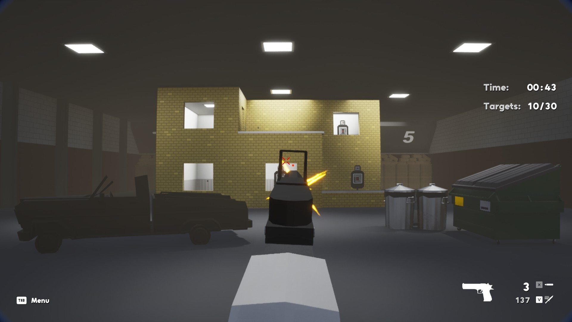 A Game About Shooting Targets