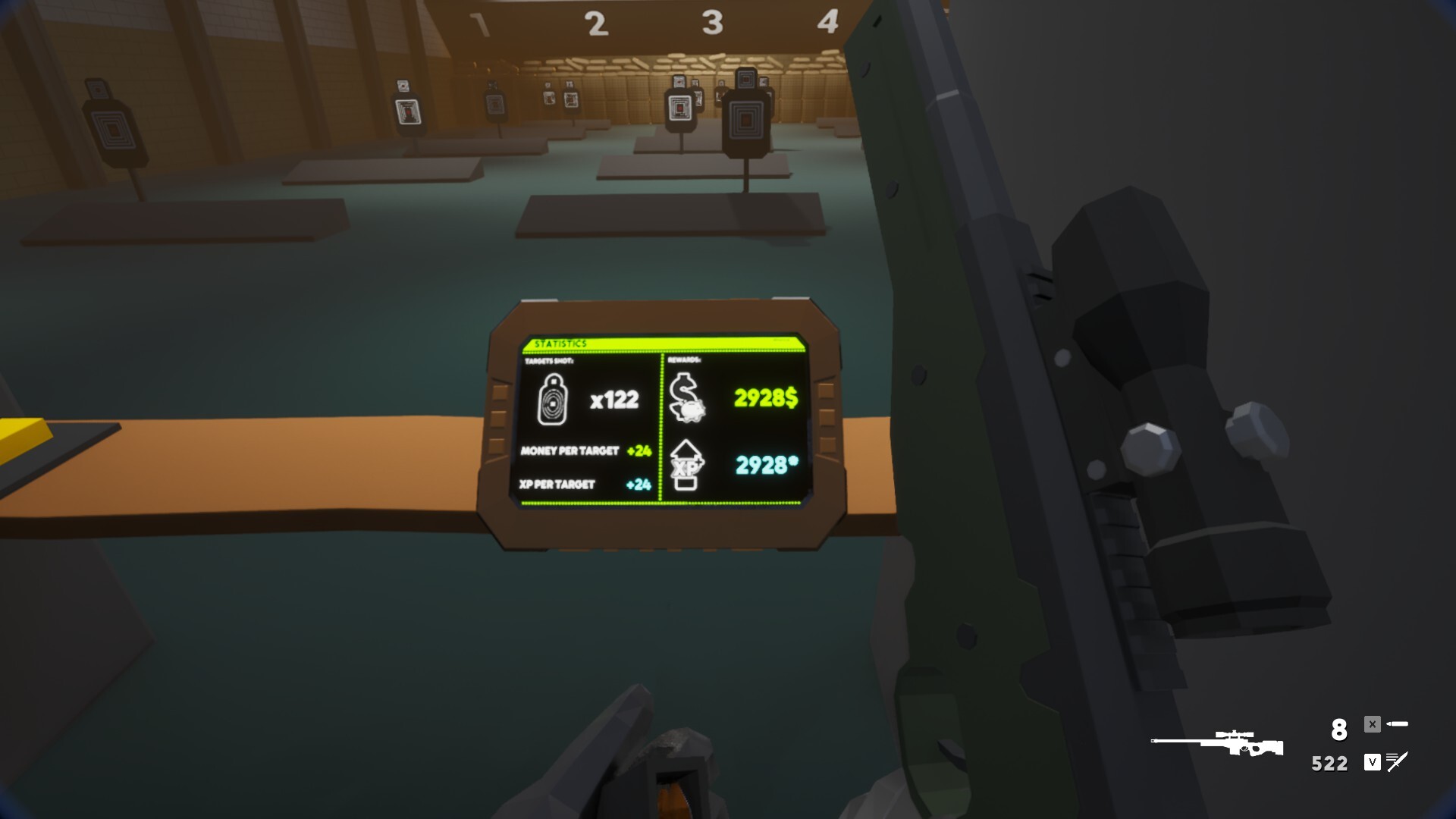 A Game About Shooting Targets