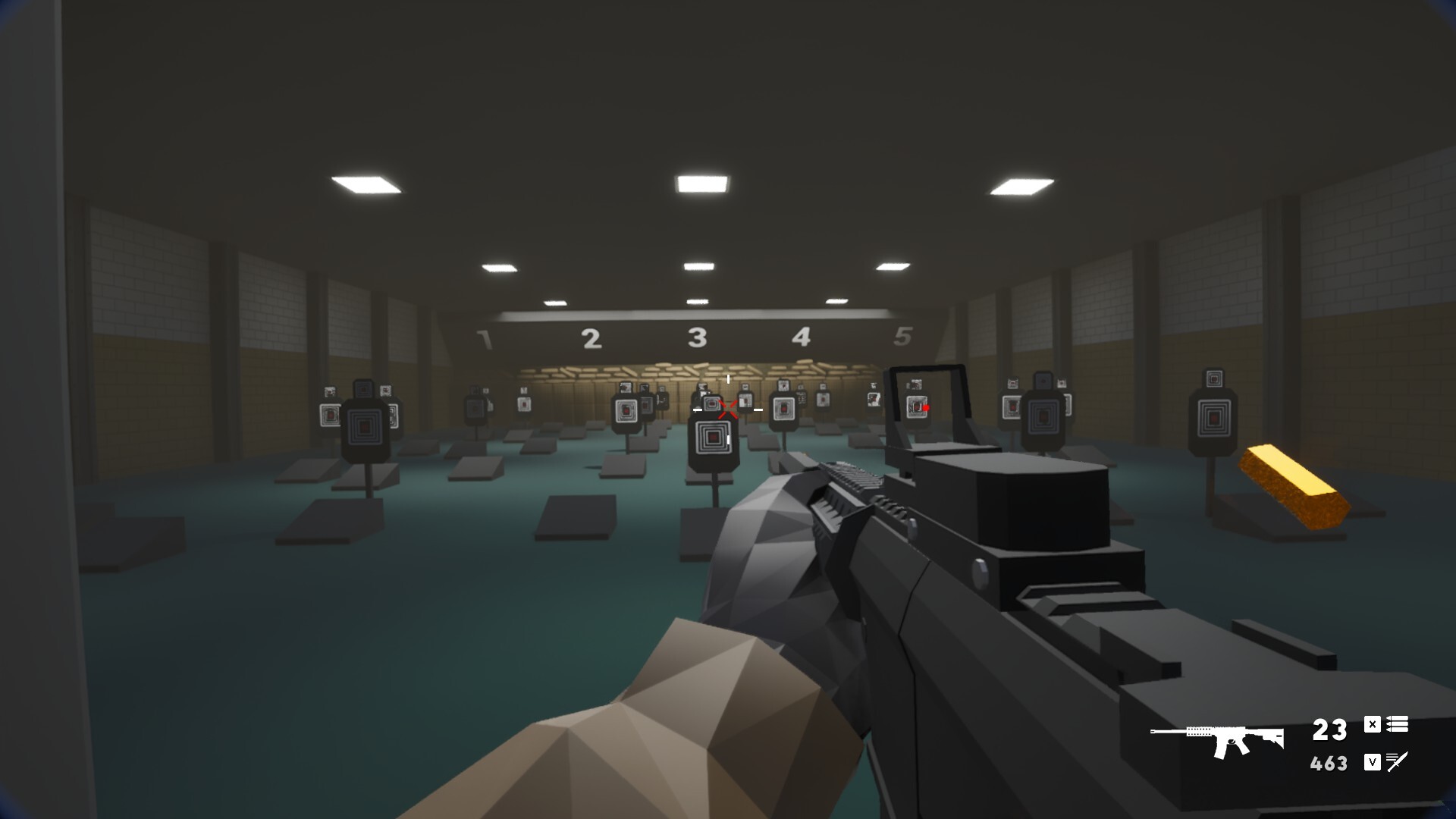 A Game About Shooting Targets