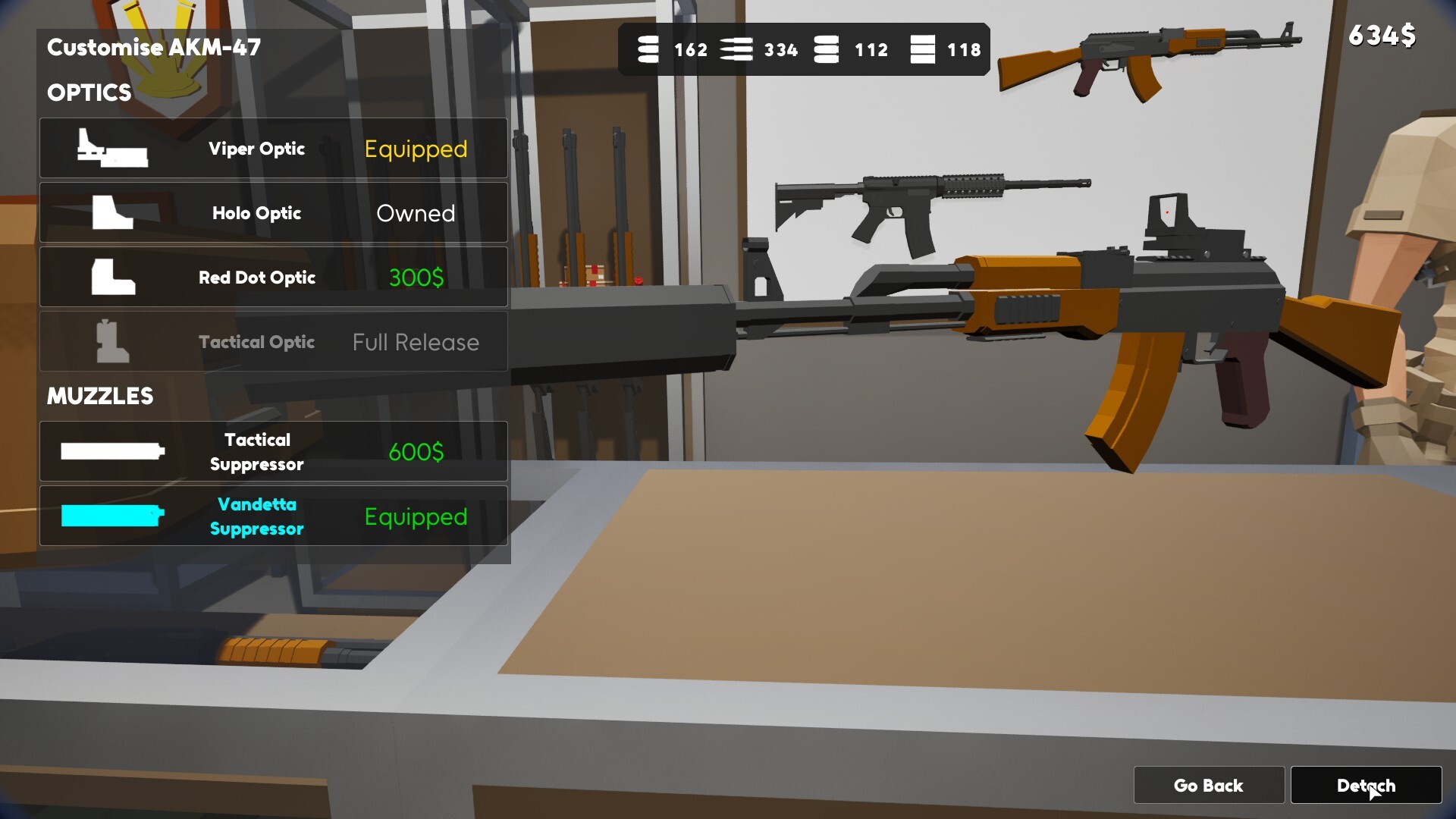 A Game About Shooting Targets