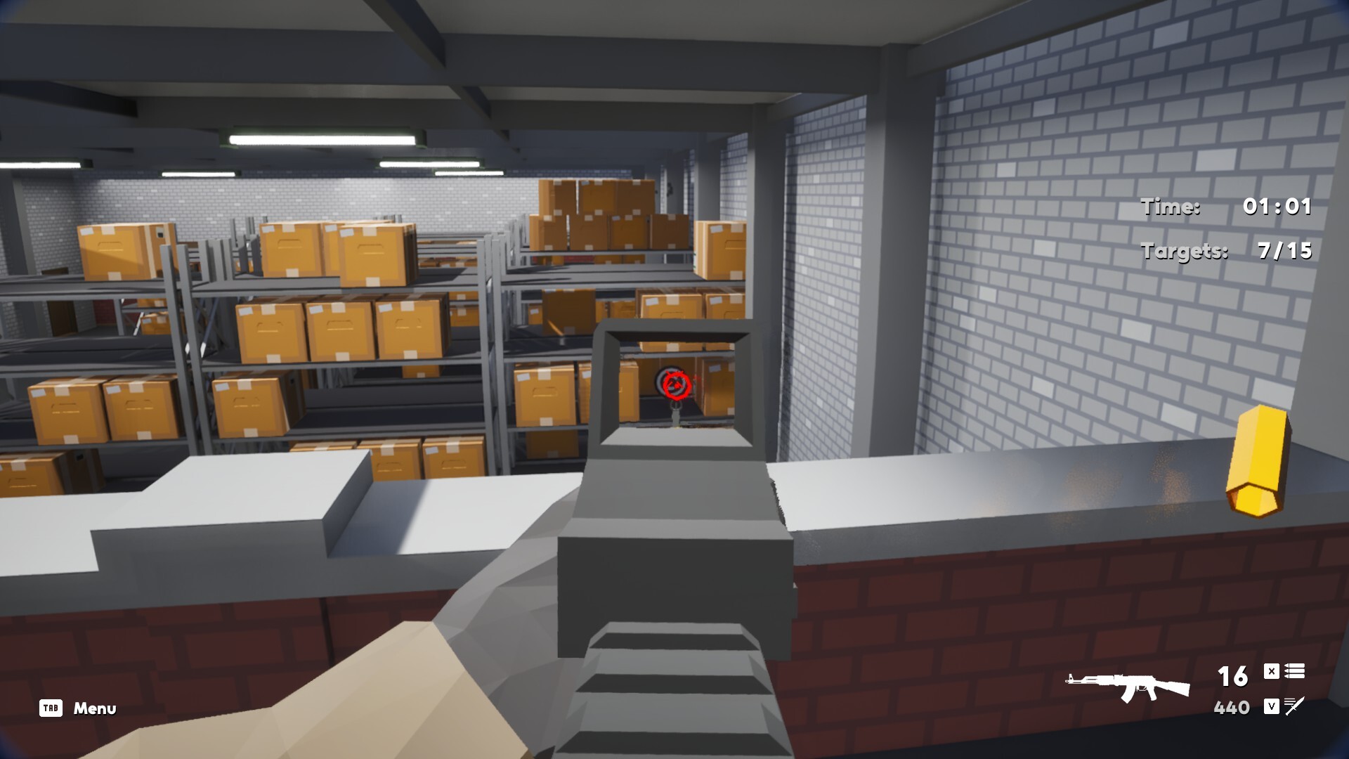 A Game About Shooting Targets