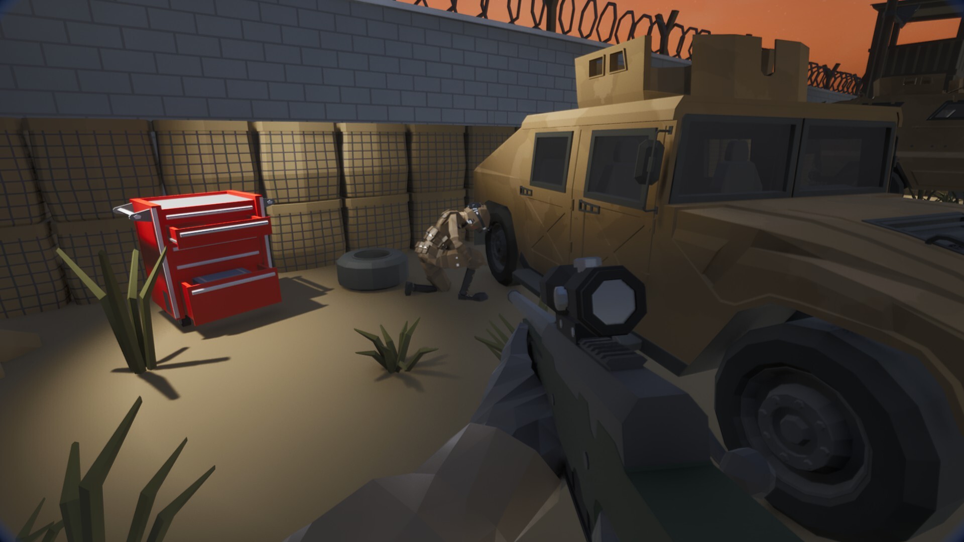 A Game About Shooting Targets