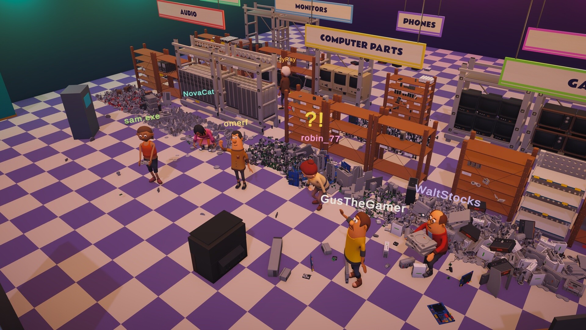 Retro Chaos: Together Tidy Up