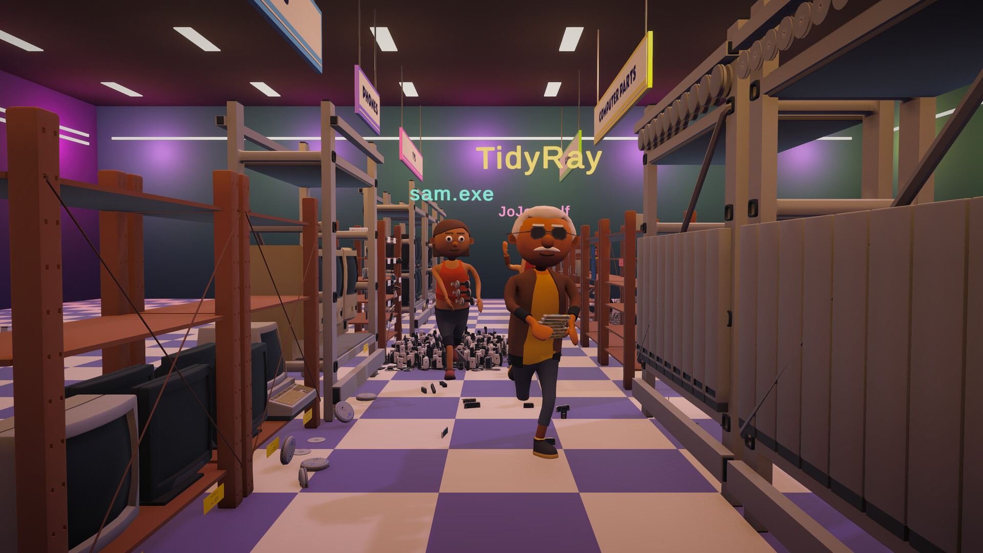 Retro Chaos: Together Tidy Up