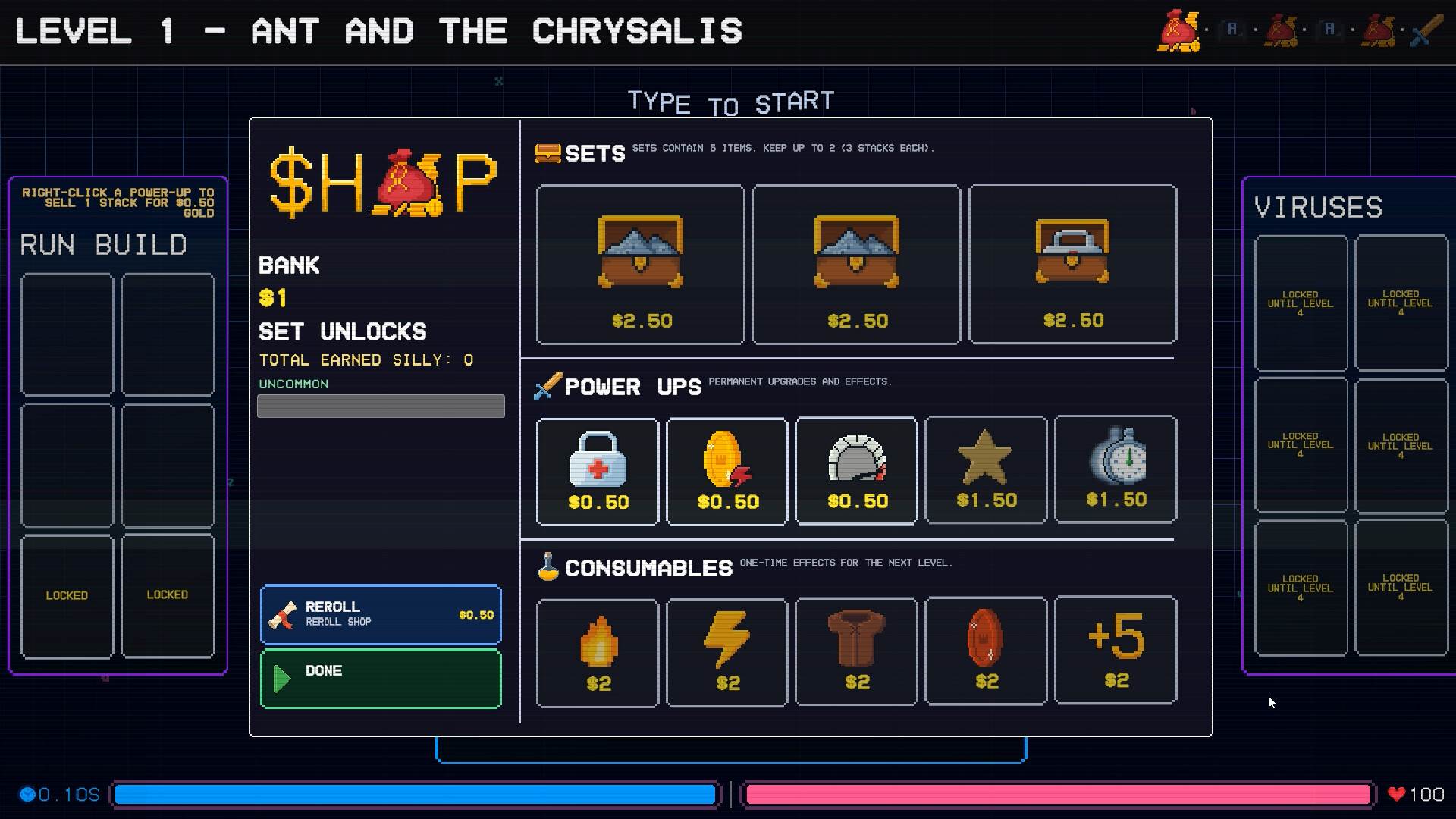 Silly Typing Game