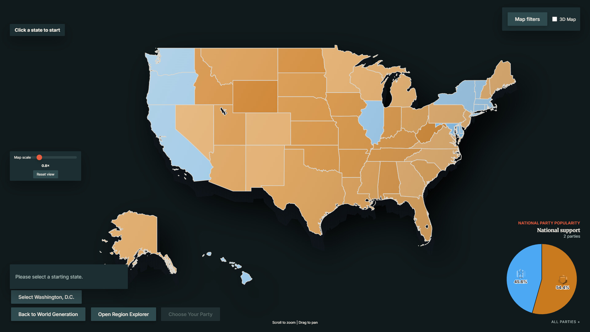 StateOS: The Political Sandbox