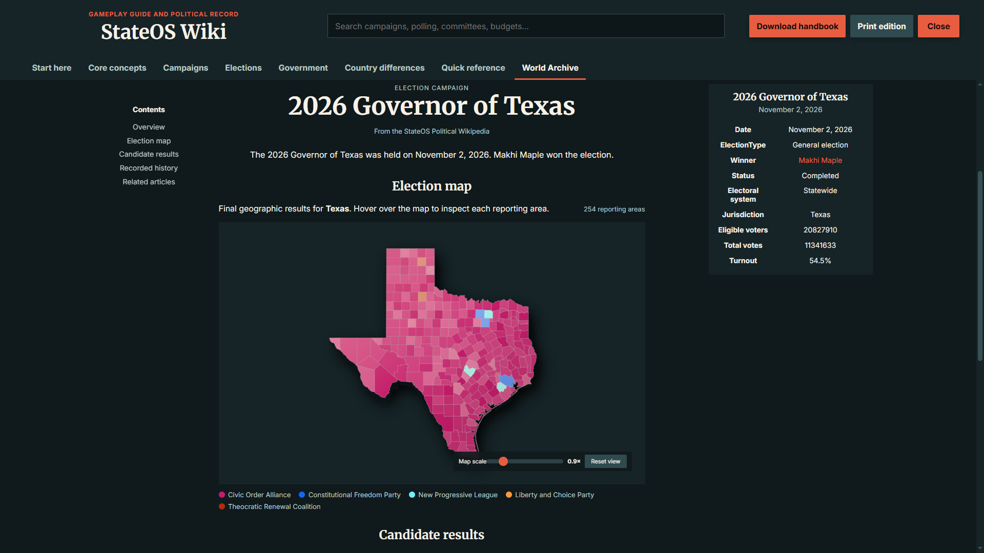 StateOS: The Political Sandbox