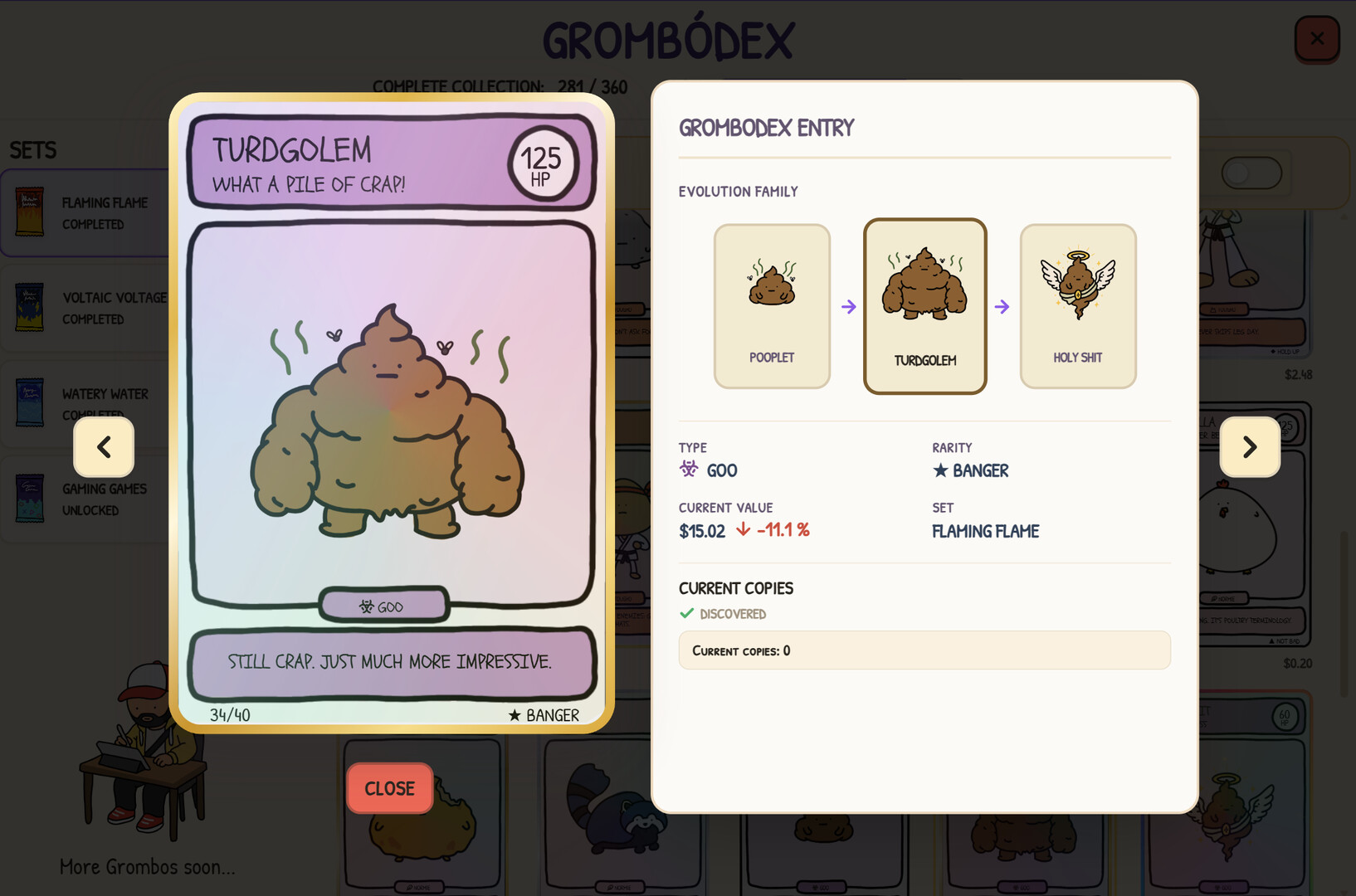 Grombo Card Shop Tycoon