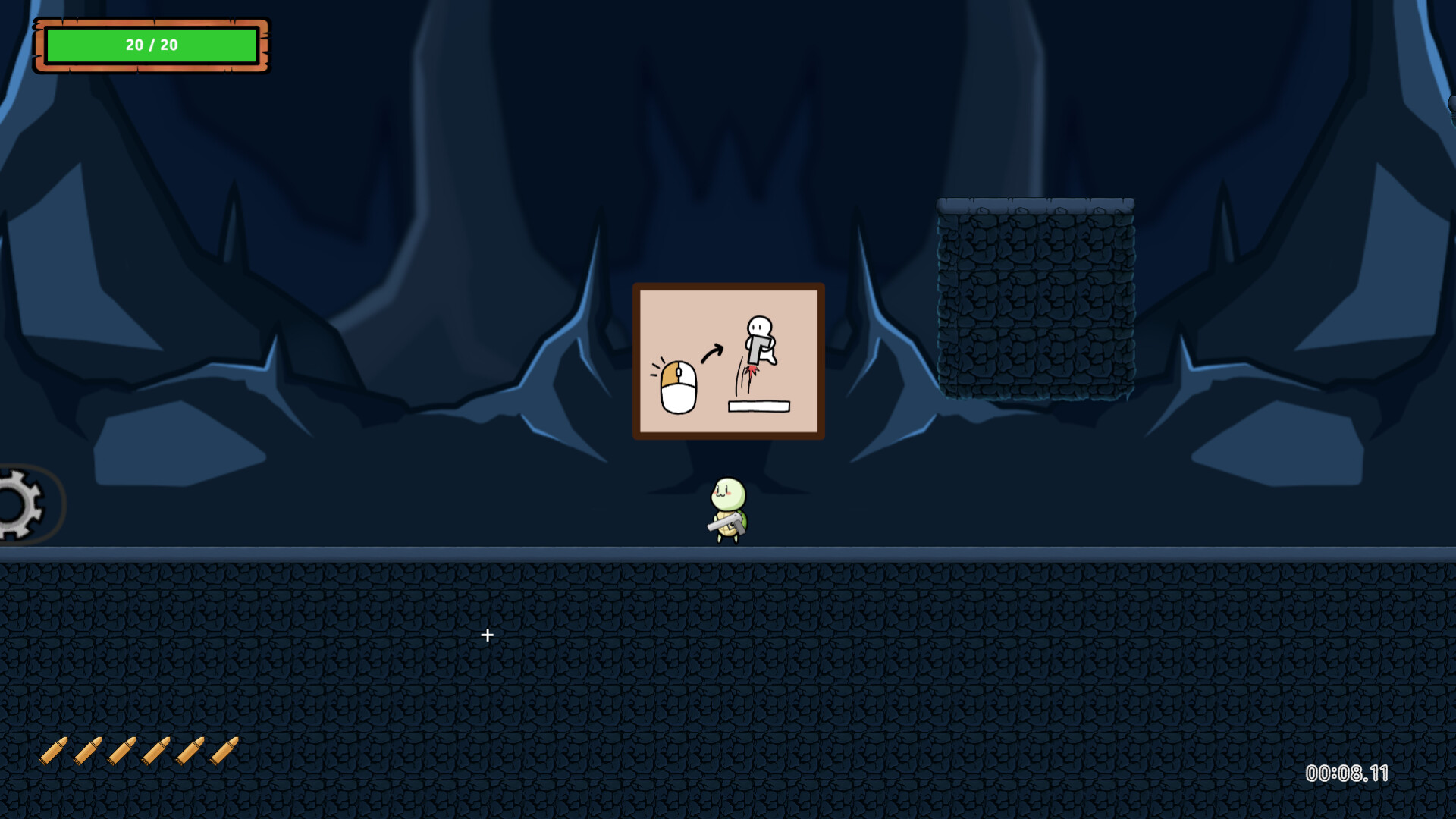 Shot Up: Turtle Gun Jump