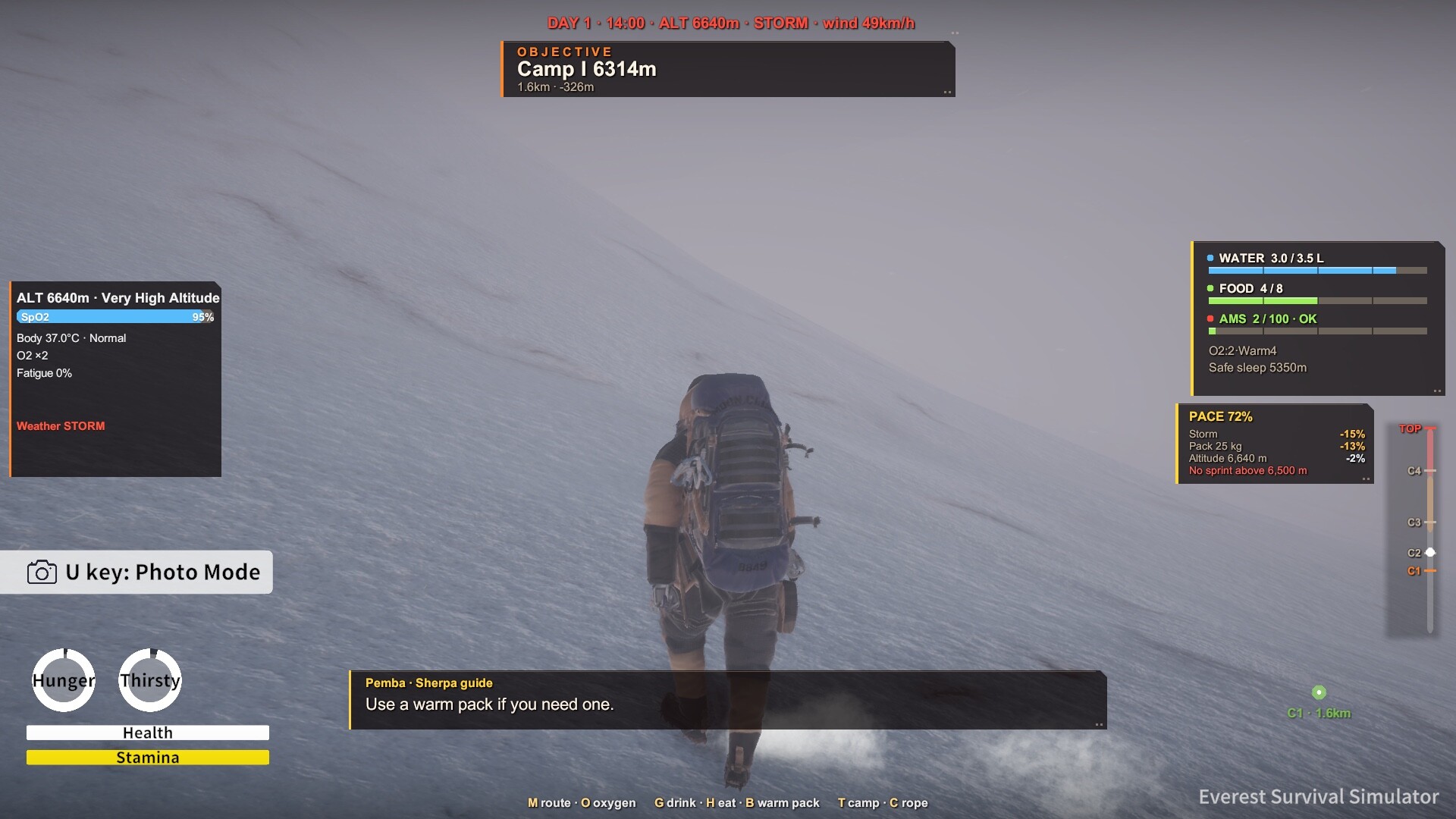 Everest: Survival Simulator