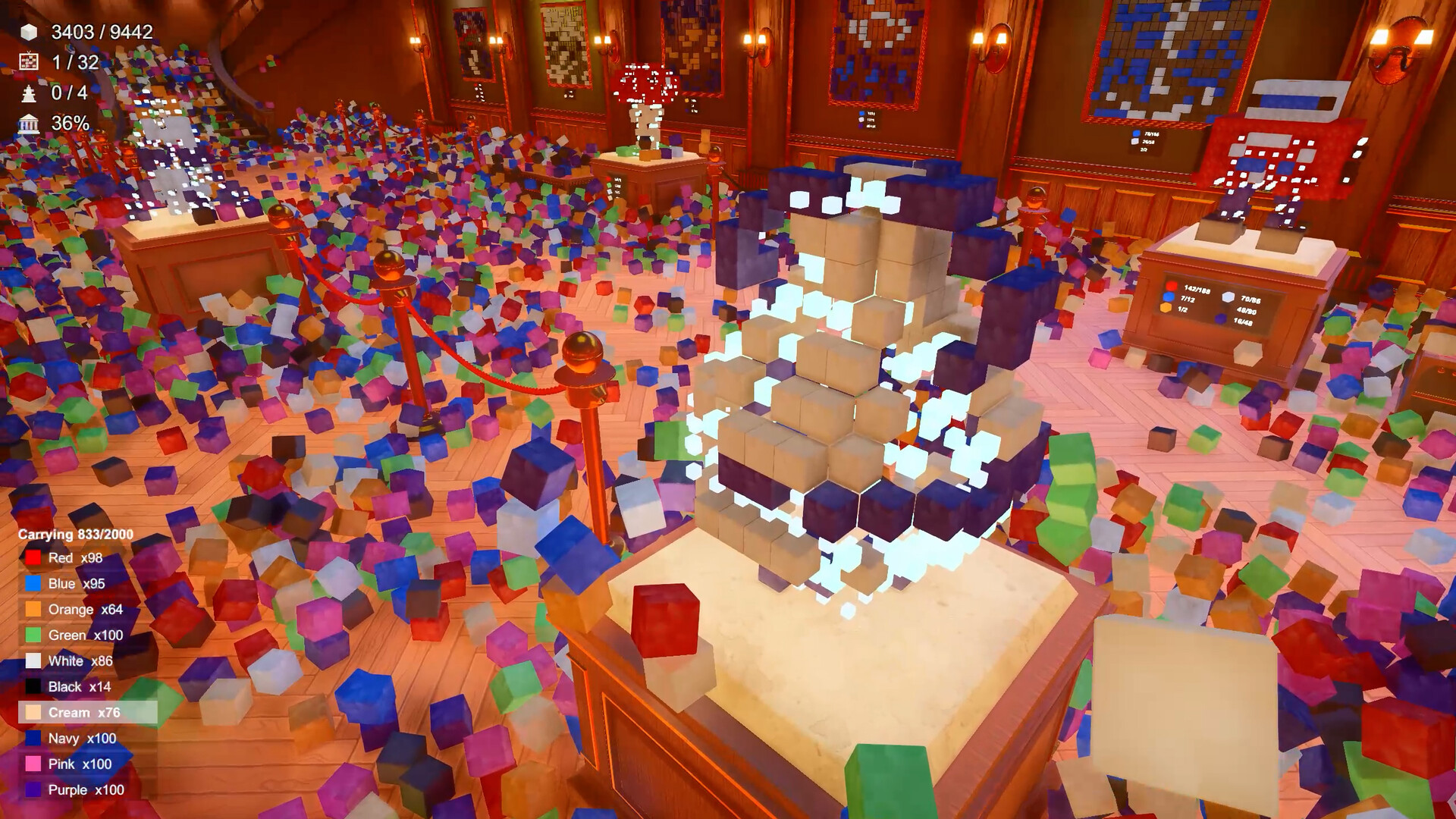 Pixel Chaos: Tidy Up the Museum