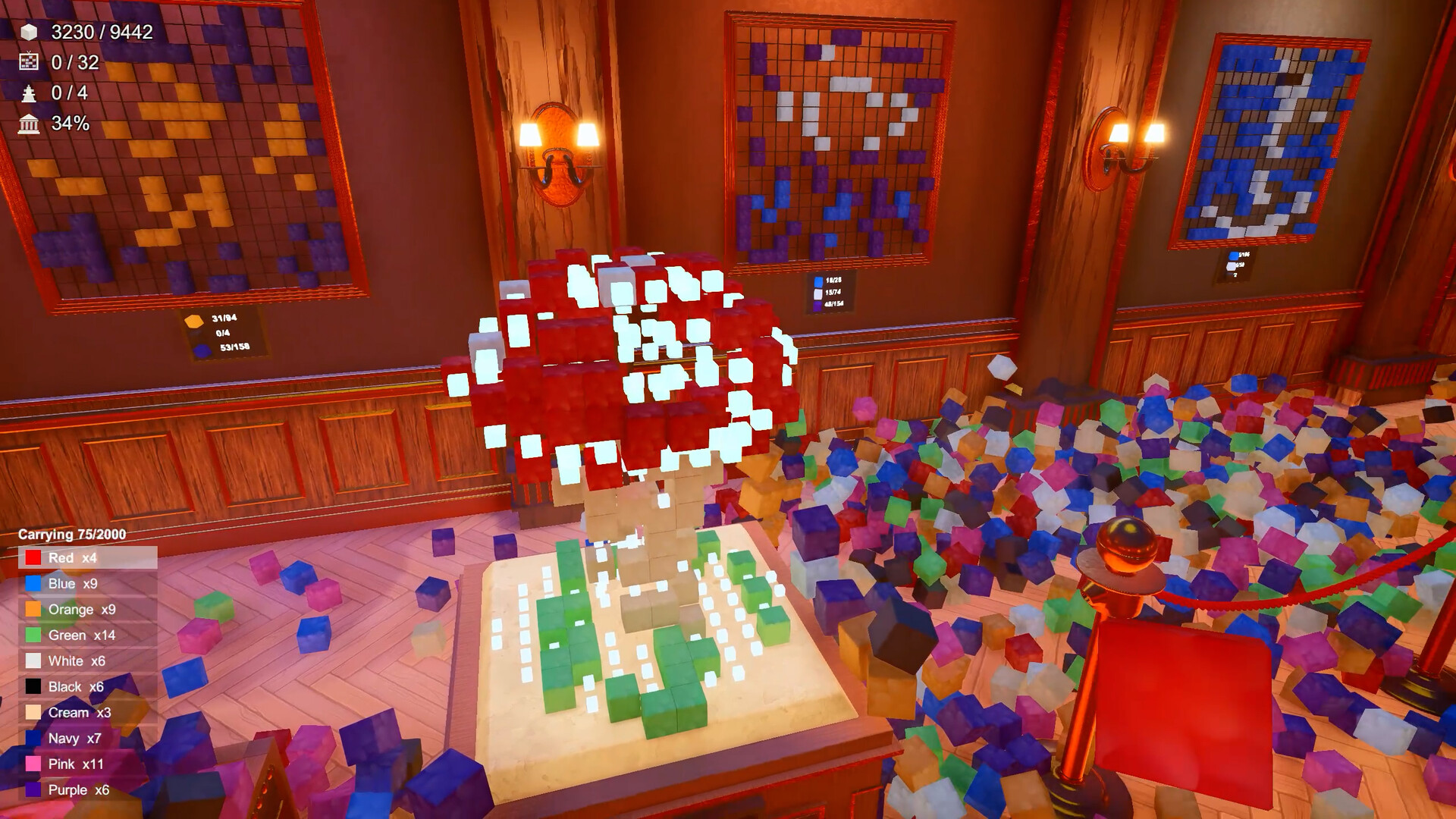 Pixel Chaos: Tidy Up the Museum