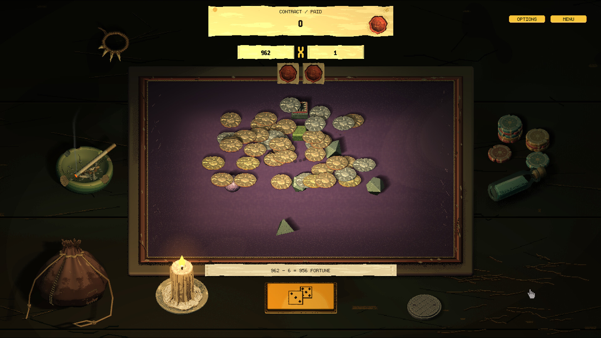 Dice Beneath