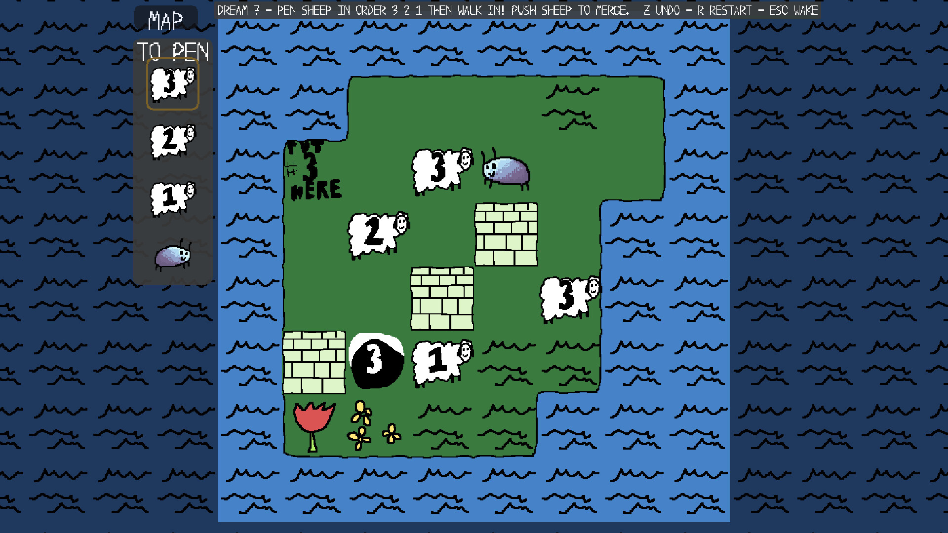 Carrot Count Sheep