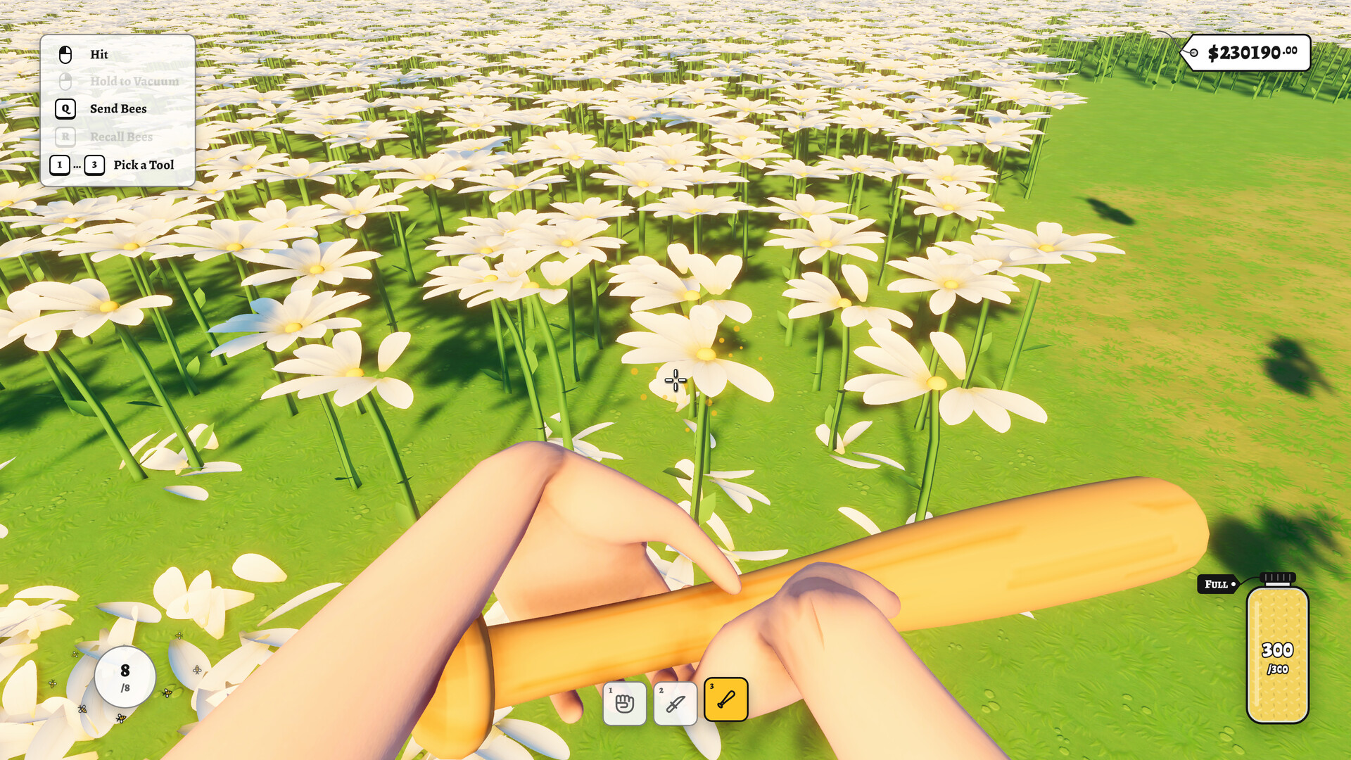 A Game About Bees, Flowers and Vacuum