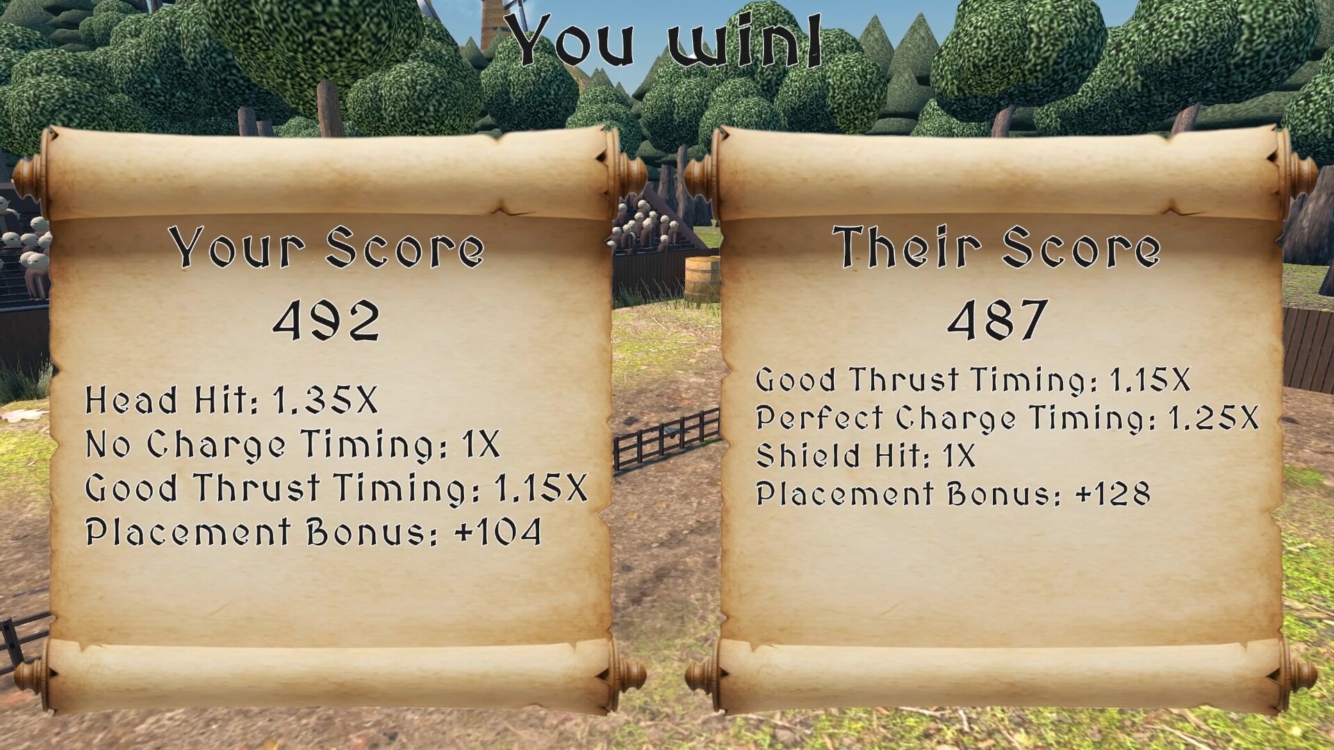 Jousting Around