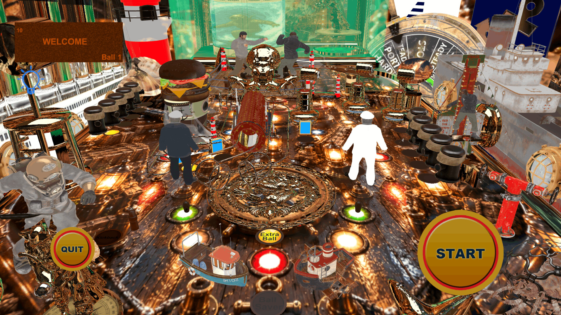 Sailor Strong: Iron Fist Fight Pinball