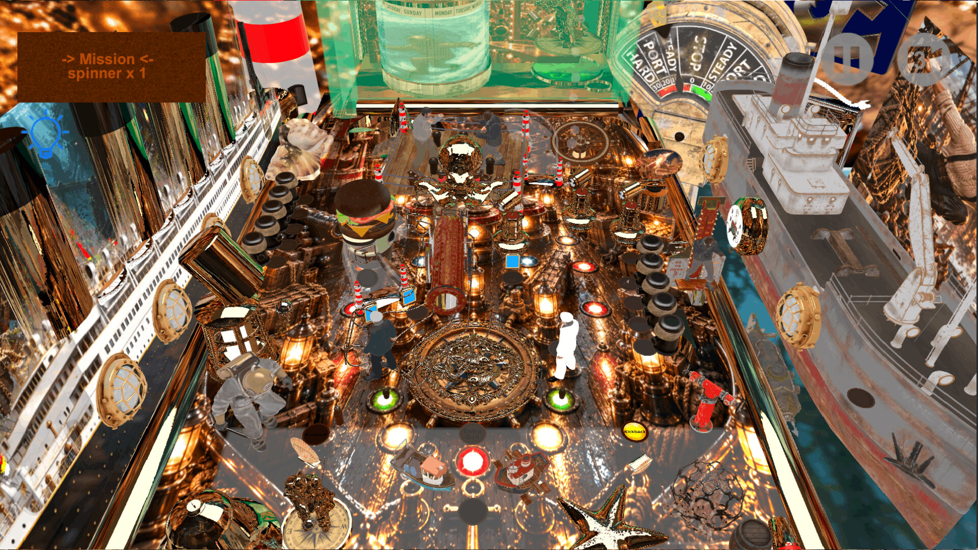 Sailor Strong: Iron Fist Fight Pinball