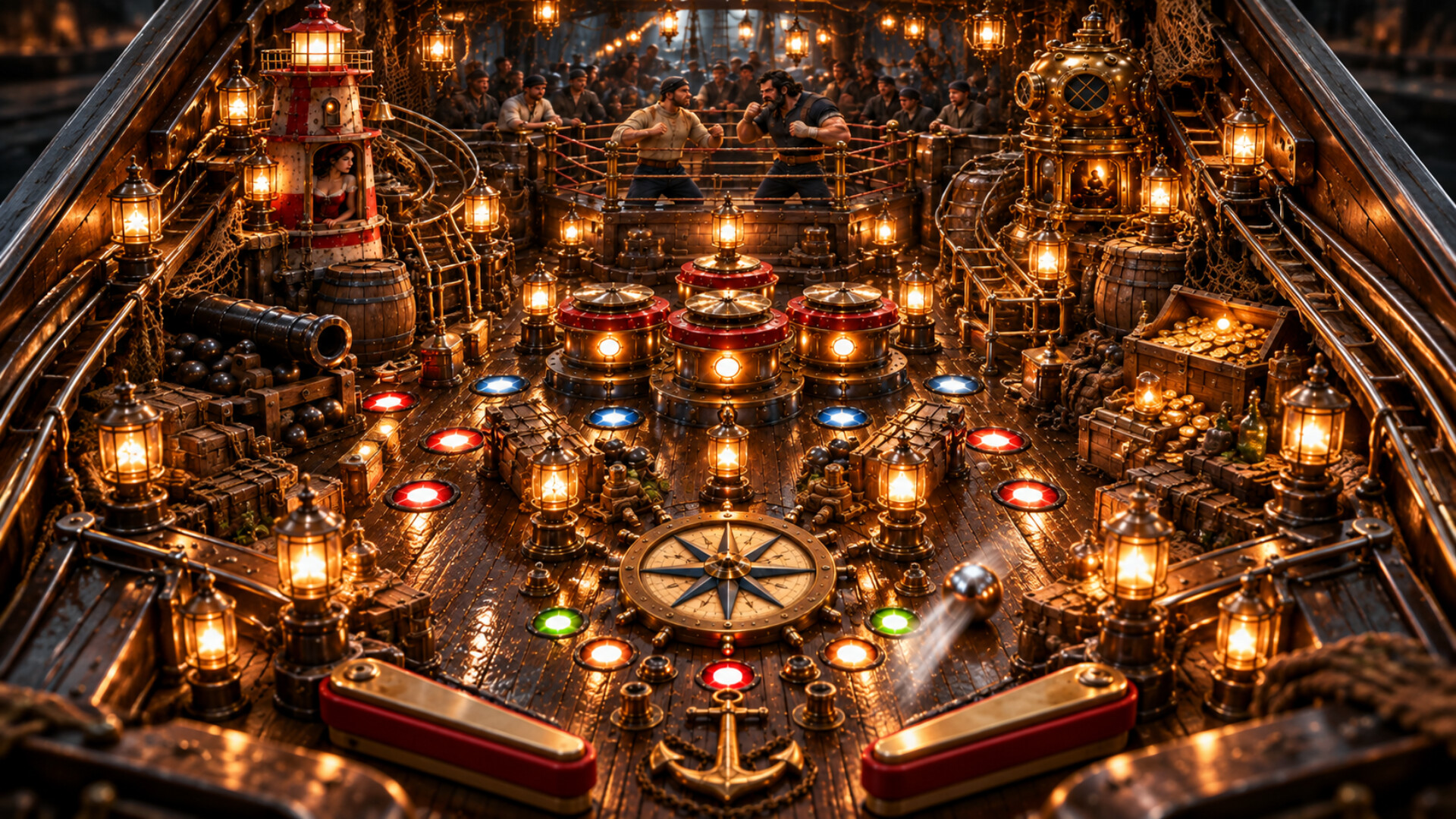 Sailor Strong: Iron Fist Fight Pinball