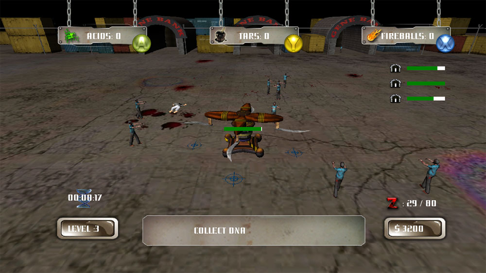 Xtremes vs Zombies