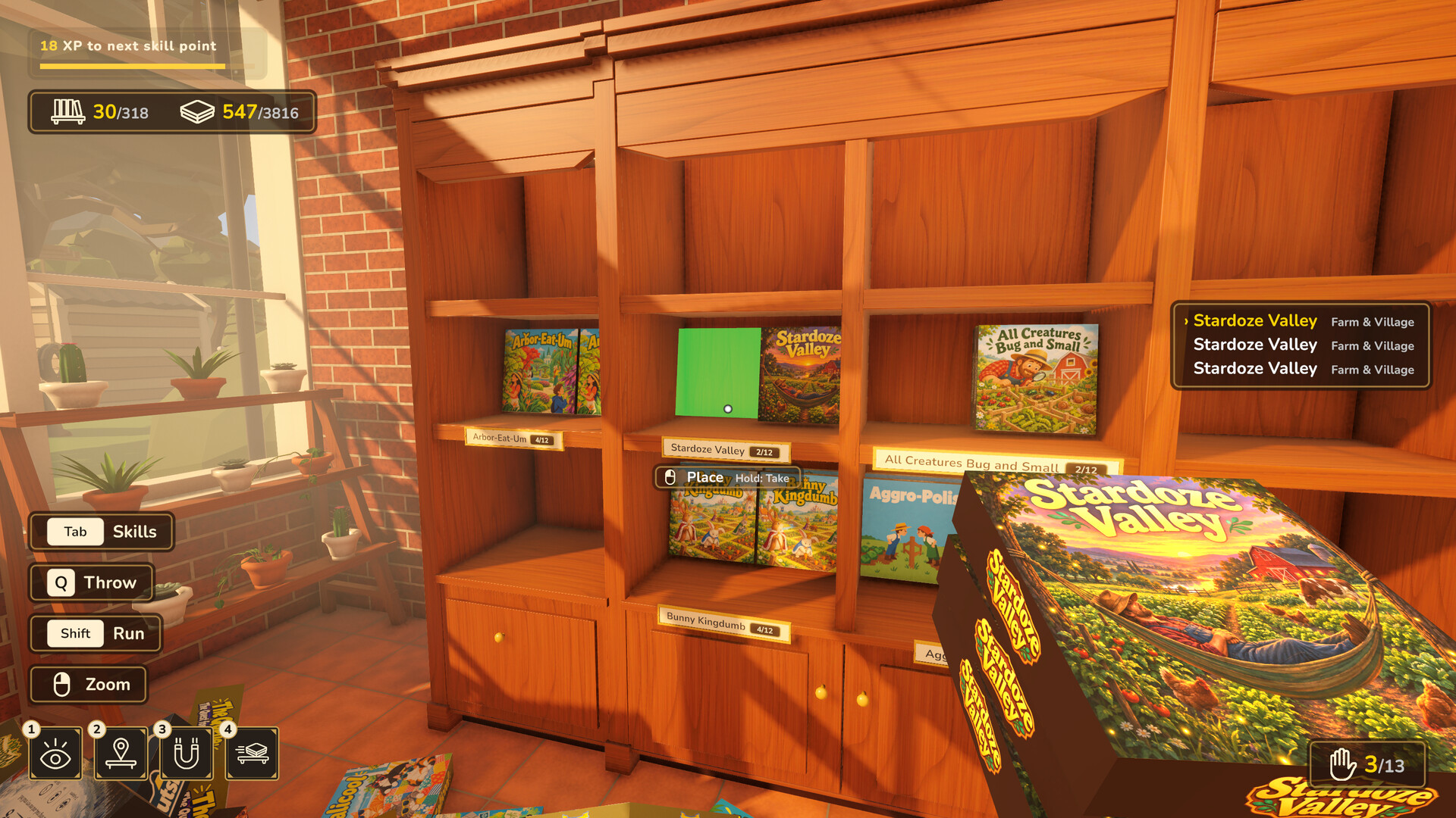 The Cozy Board Game Shop: Tidy Up