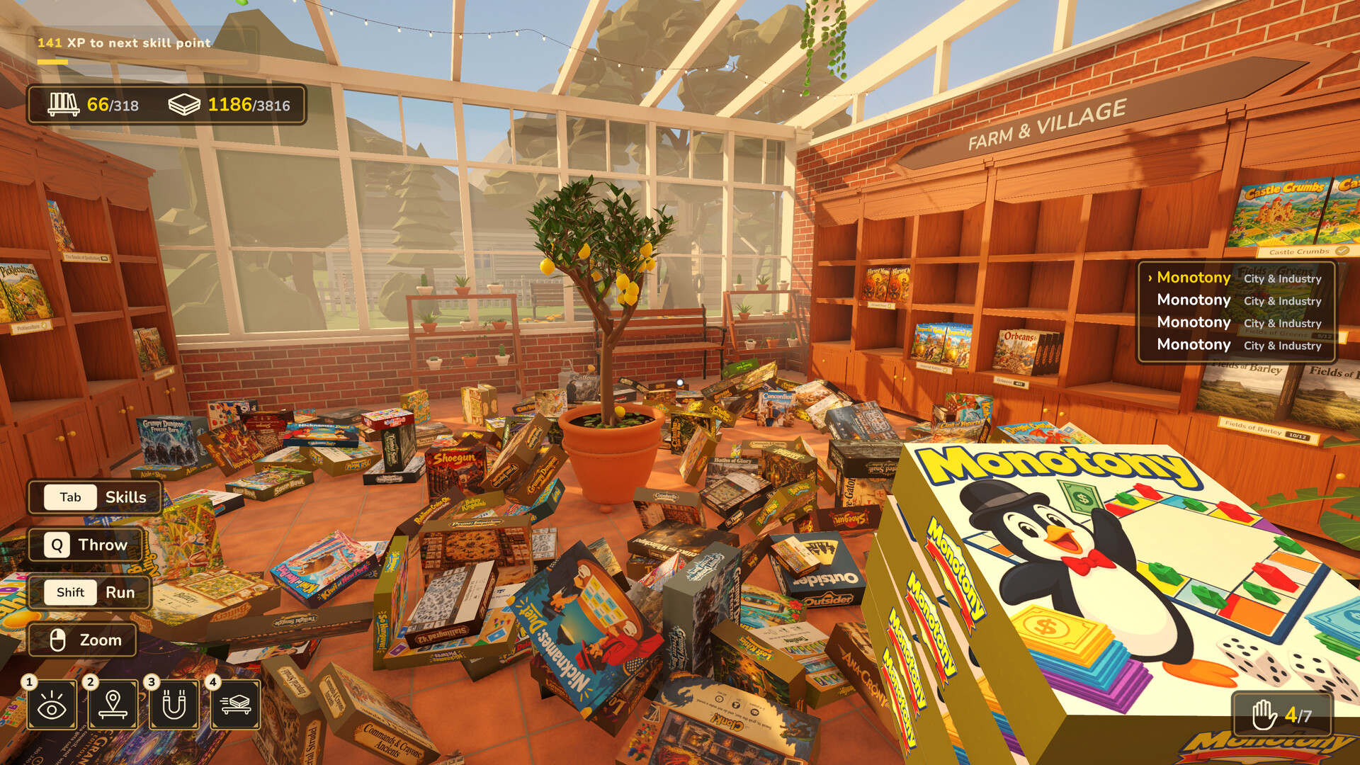 The Cozy Board Game Shop: Tidy Up