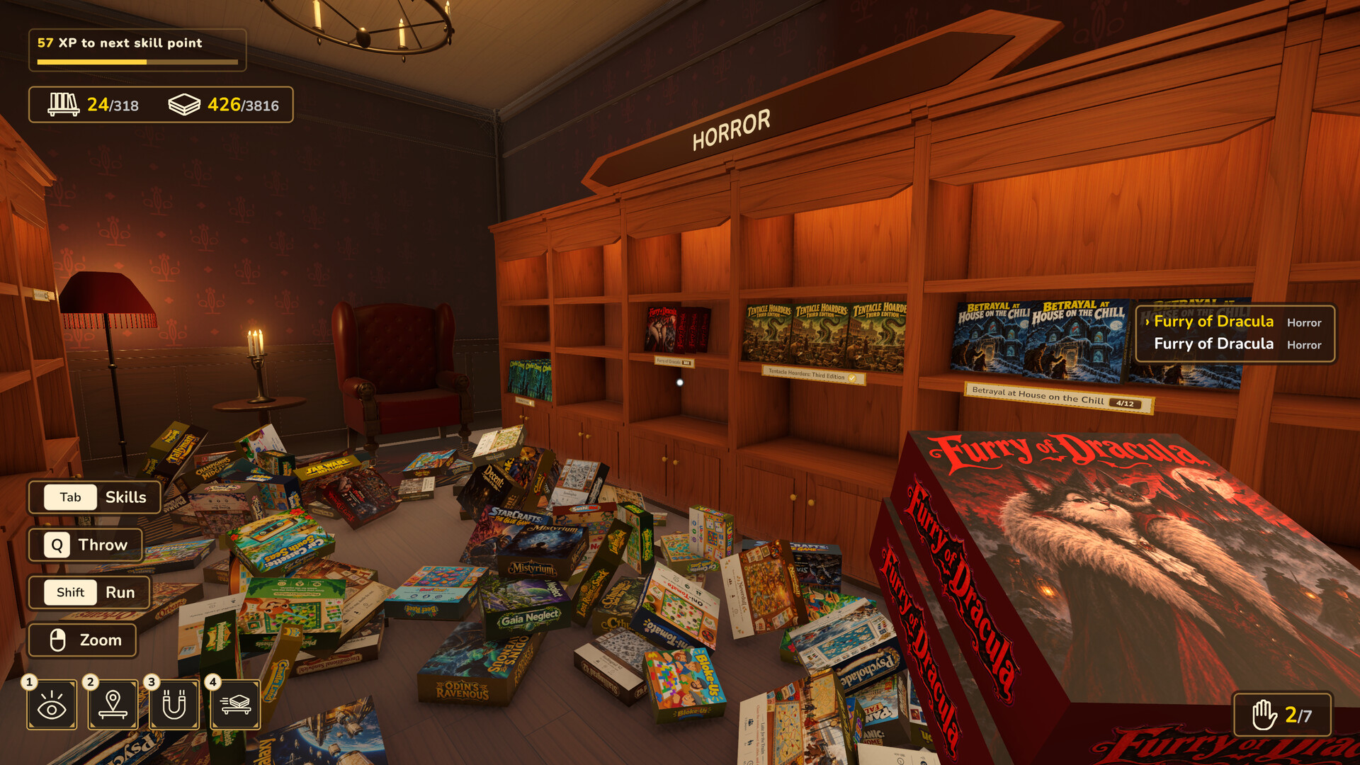 The Cozy Board Game Shop: Tidy Up