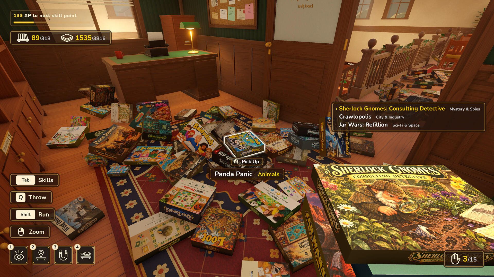 The Cozy Board Game Shop: Tidy Up