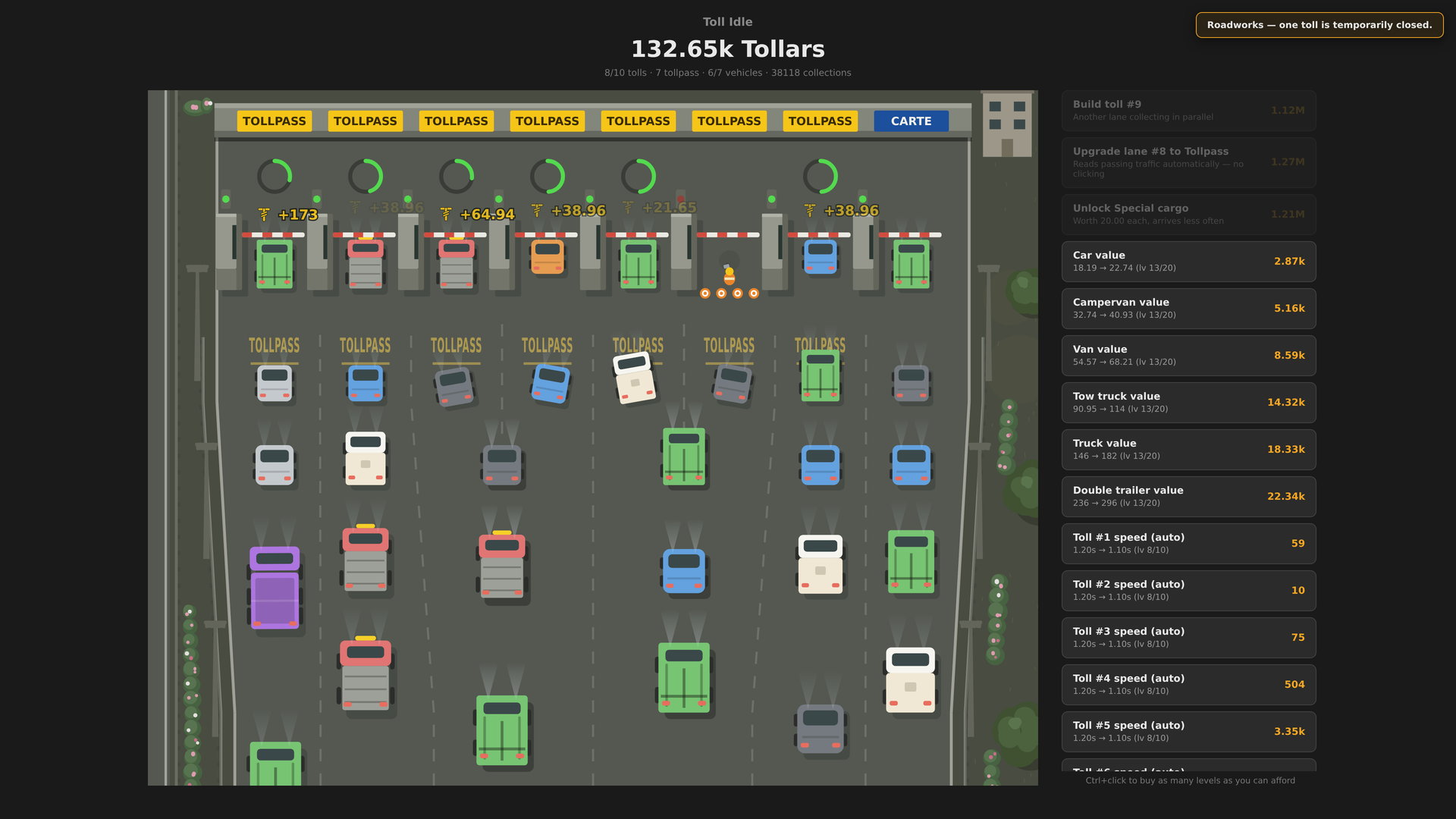 Toll Idle