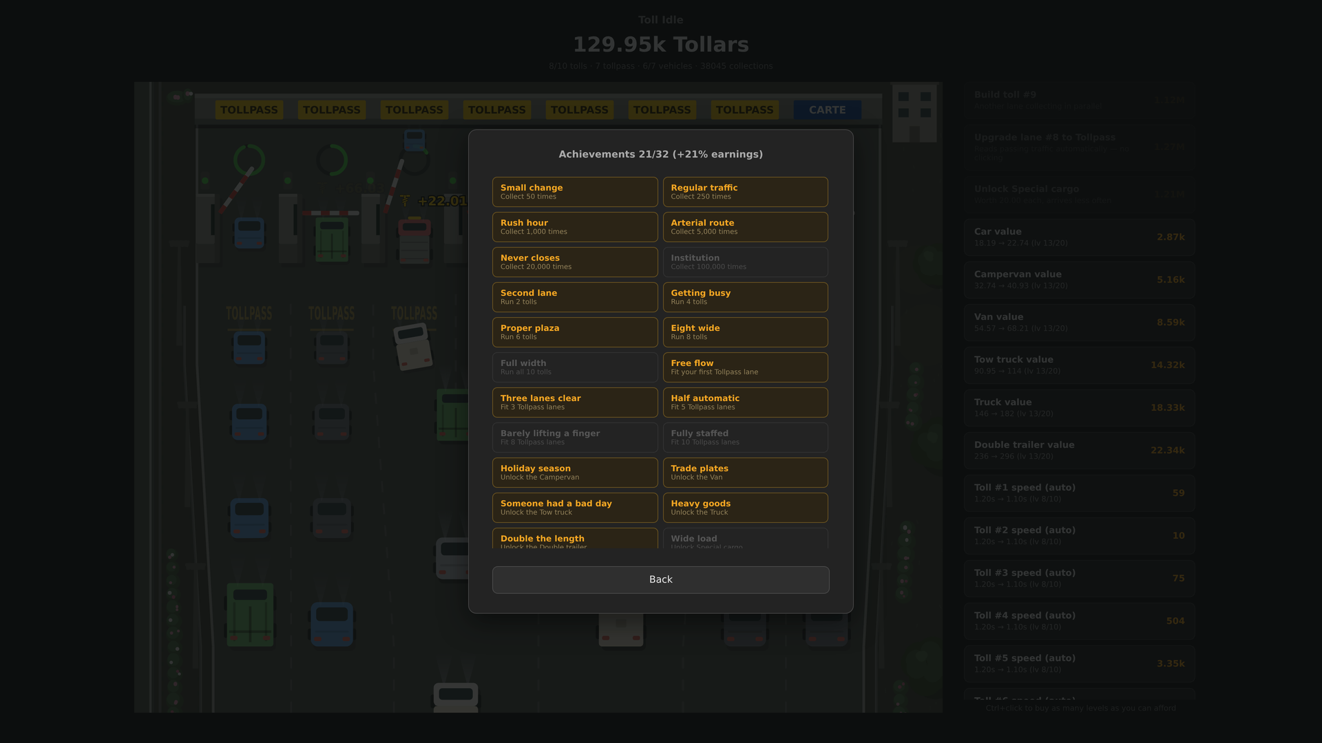Toll Idle