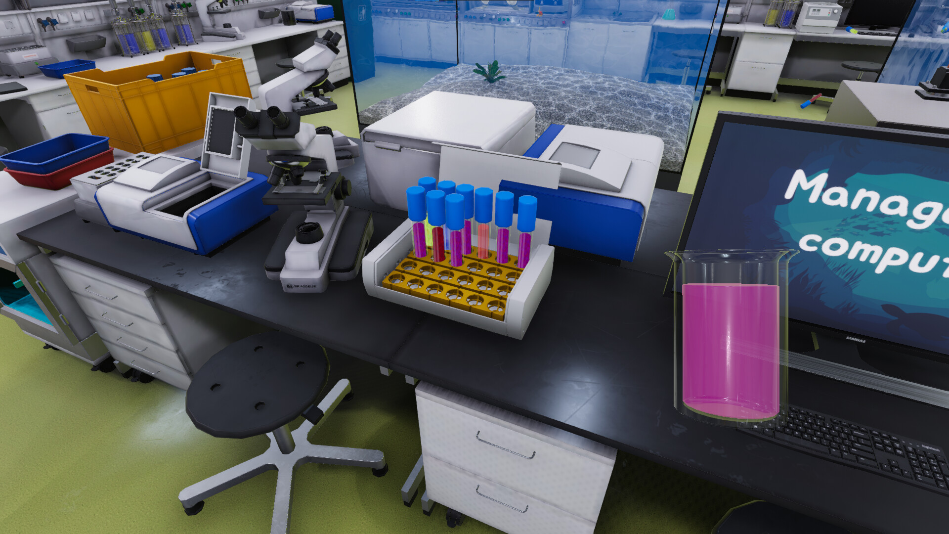 Aquarist: Laboratory DLC