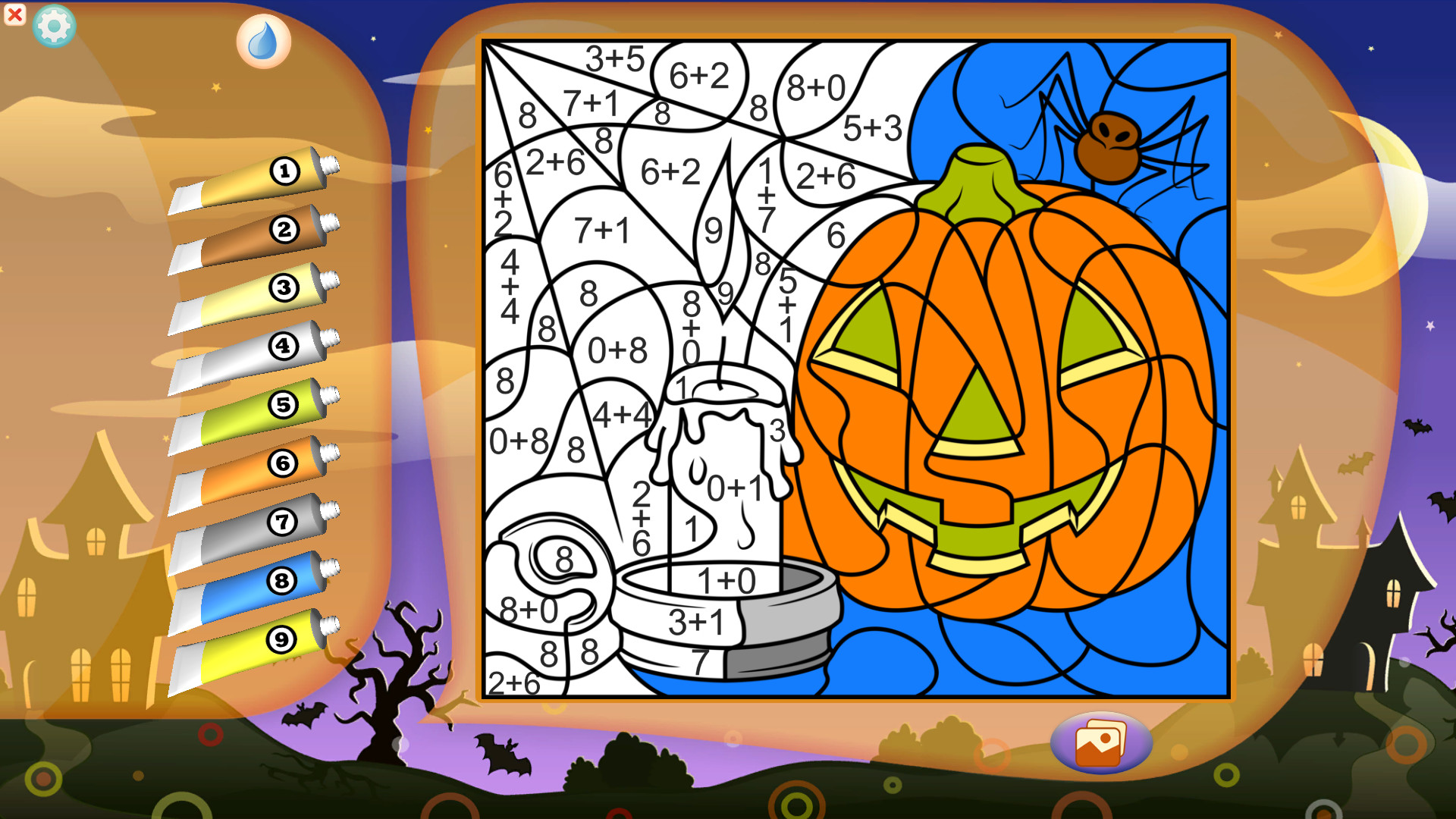 Color by Numbers – Halloween +