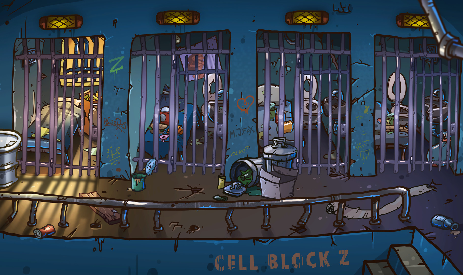 Scheming Through the Zombie Apocalypse: Episode 2 – Caged