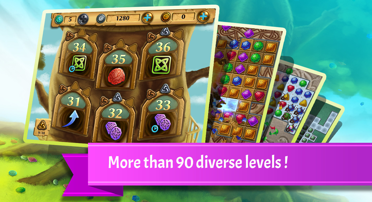 Jewel Tree: Match It Puzzle