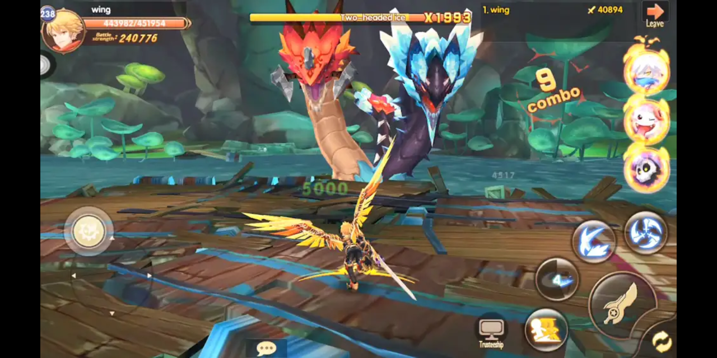 Blade and Wings: Future Fantasy 3D Anime MMORPG Game