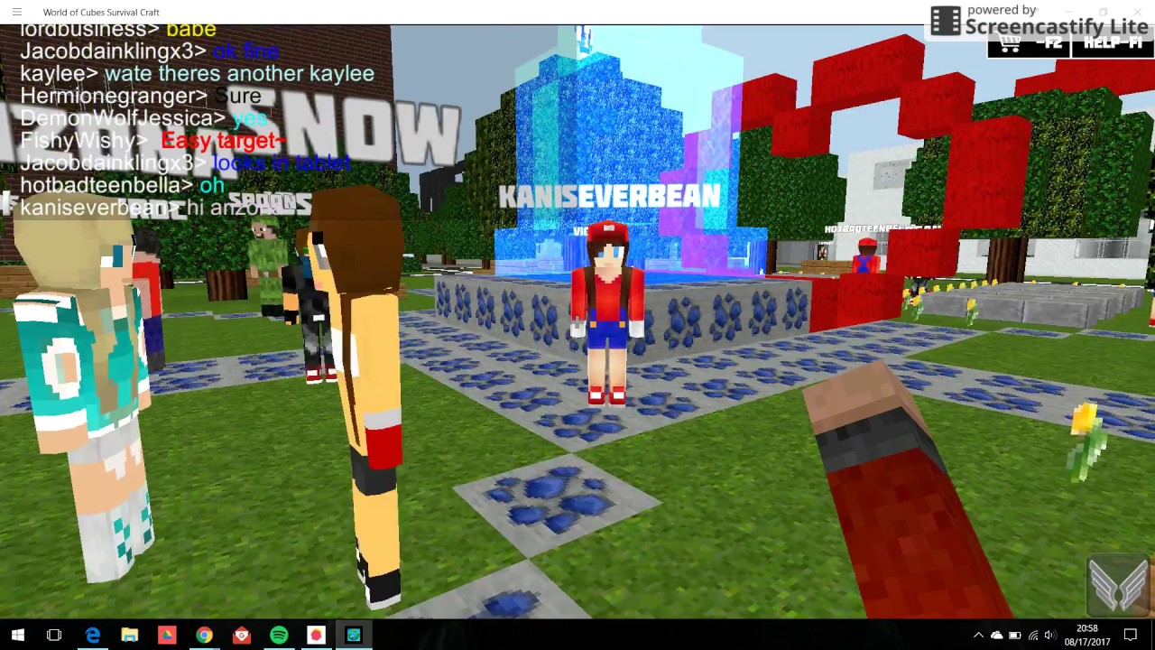 World of Cubes Survival Craft Multiplayer