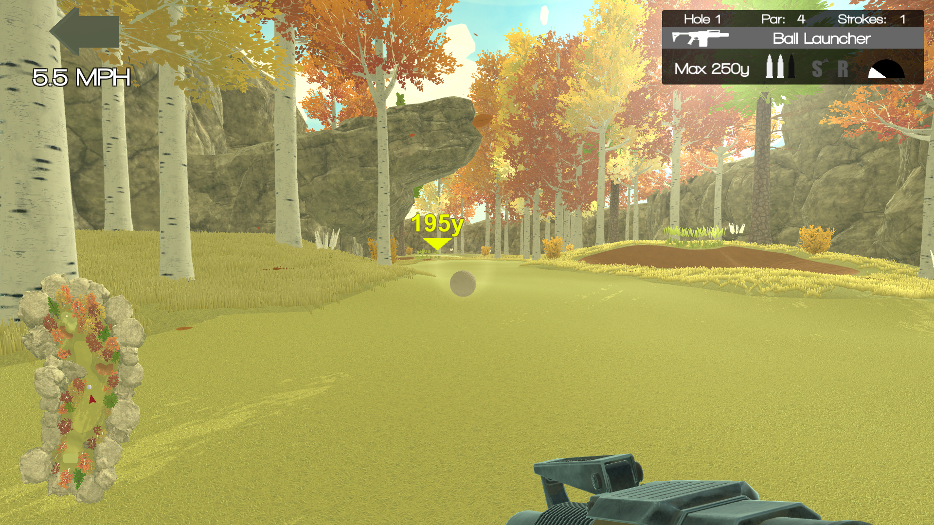 Nice Shot! The Gun Golfing Game