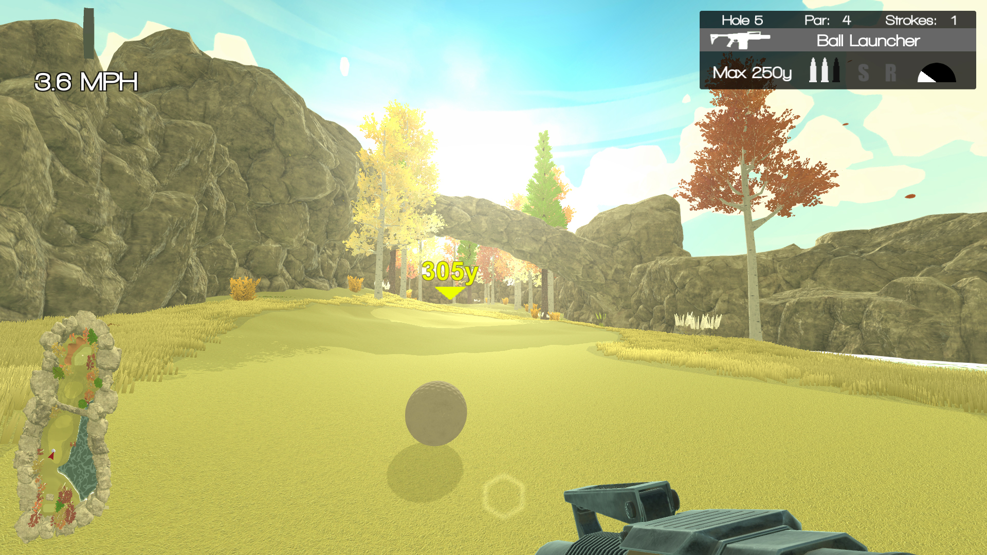 Nice Shot! The Gun Golfing Game