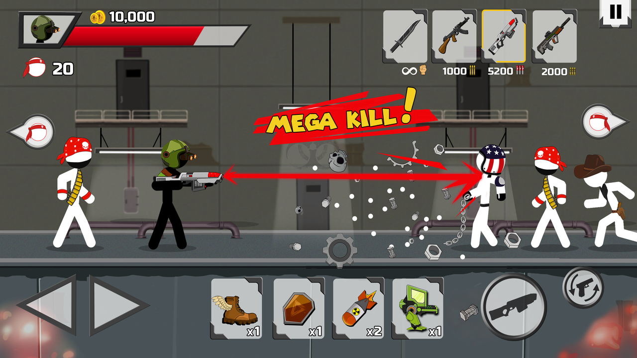Stickman Maverick : Bad Boys Killer