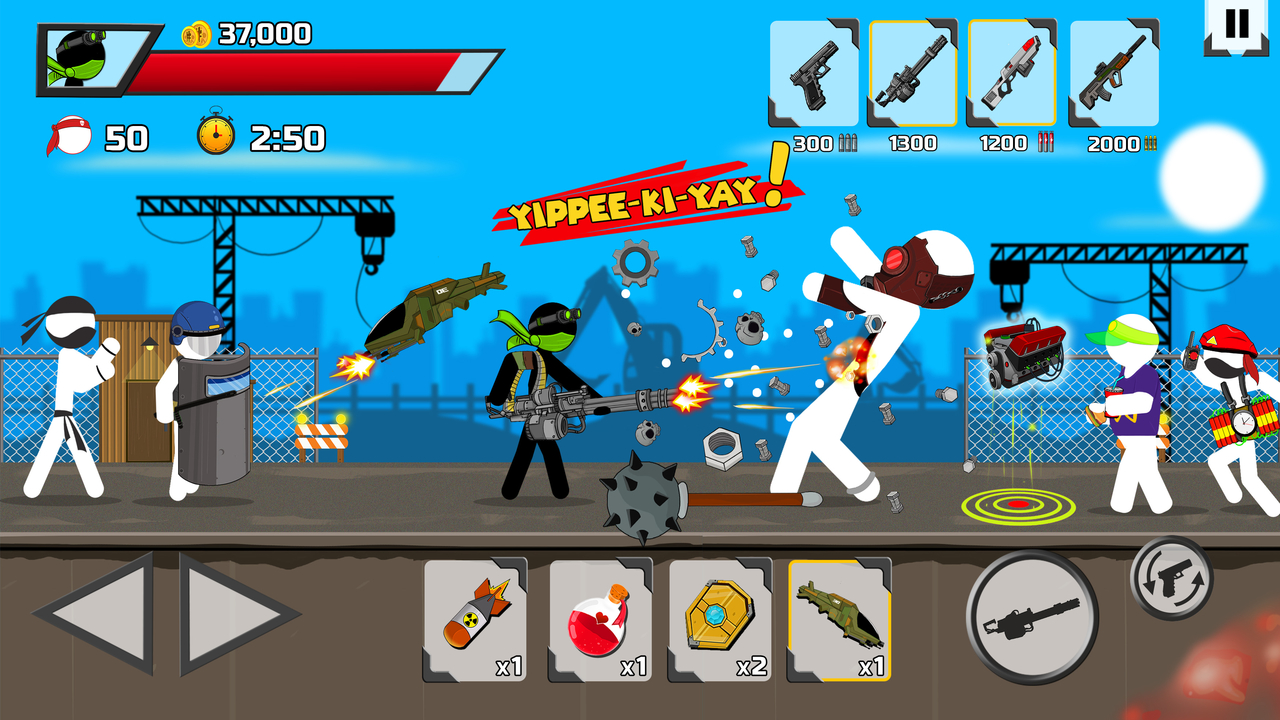 Stickman Maverick : Bad Boys Killer