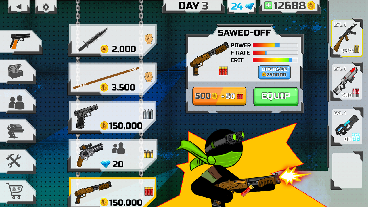 Stickman Maverick : Bad Boys Killer