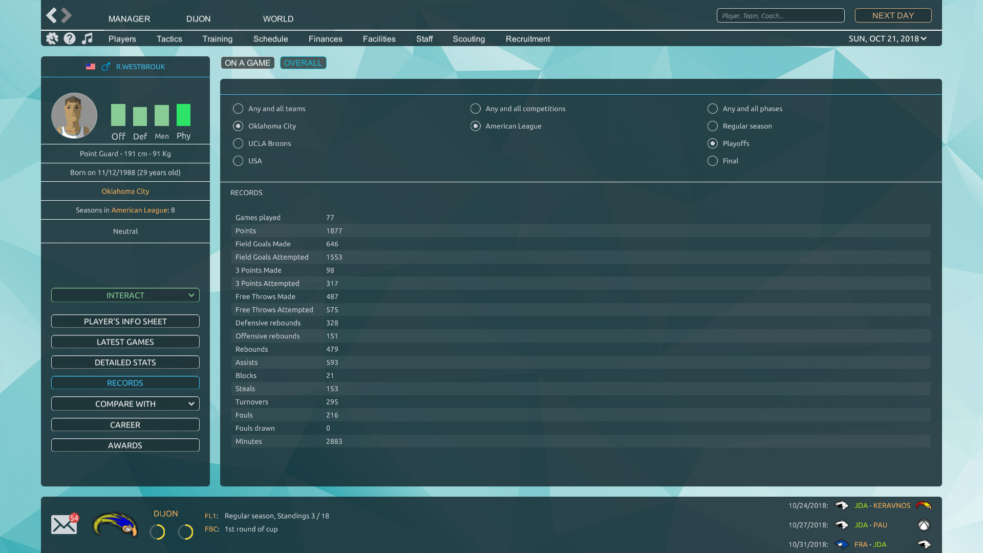 Pro Basketball Manager 2019