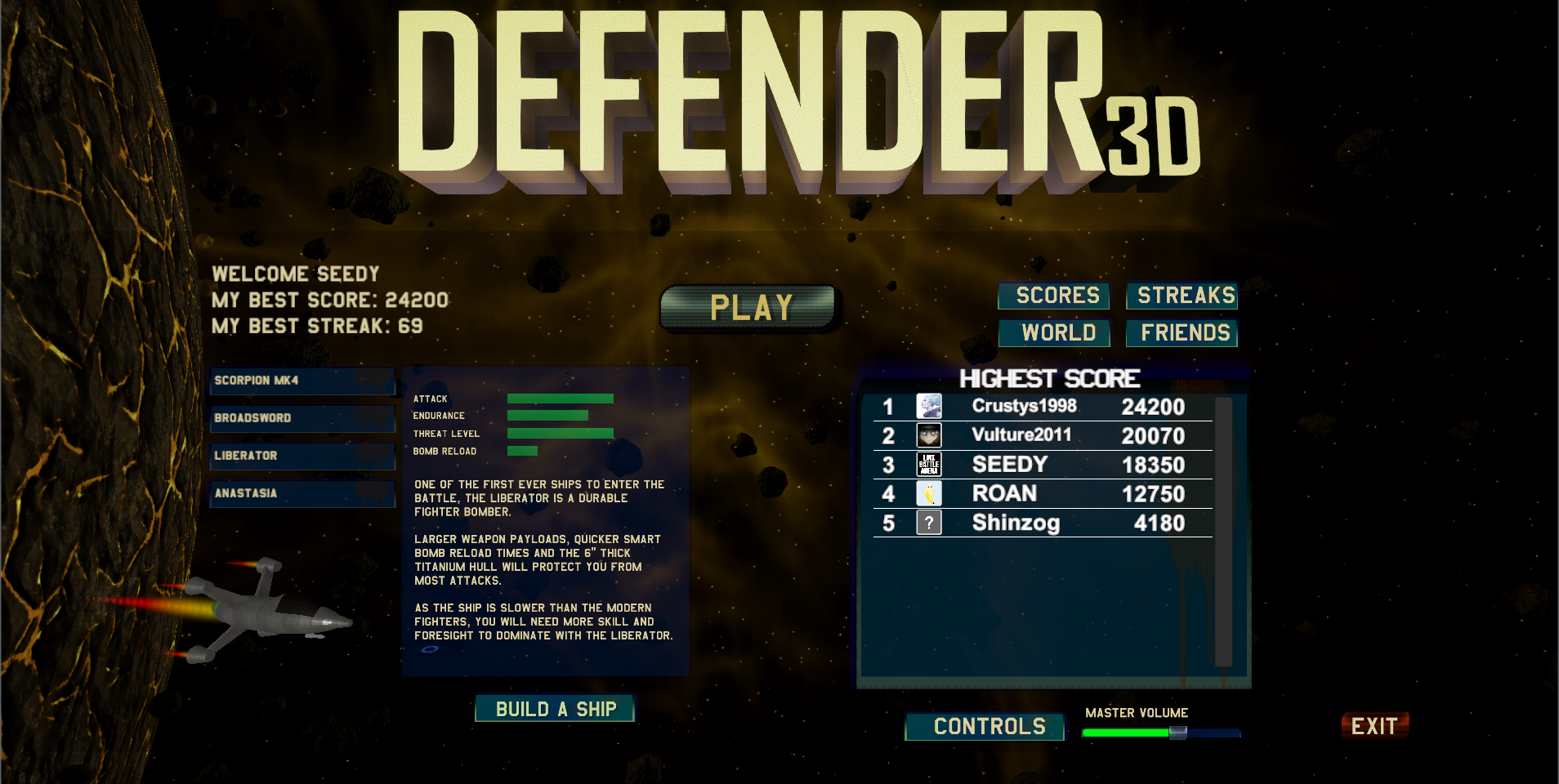 Defender 3D