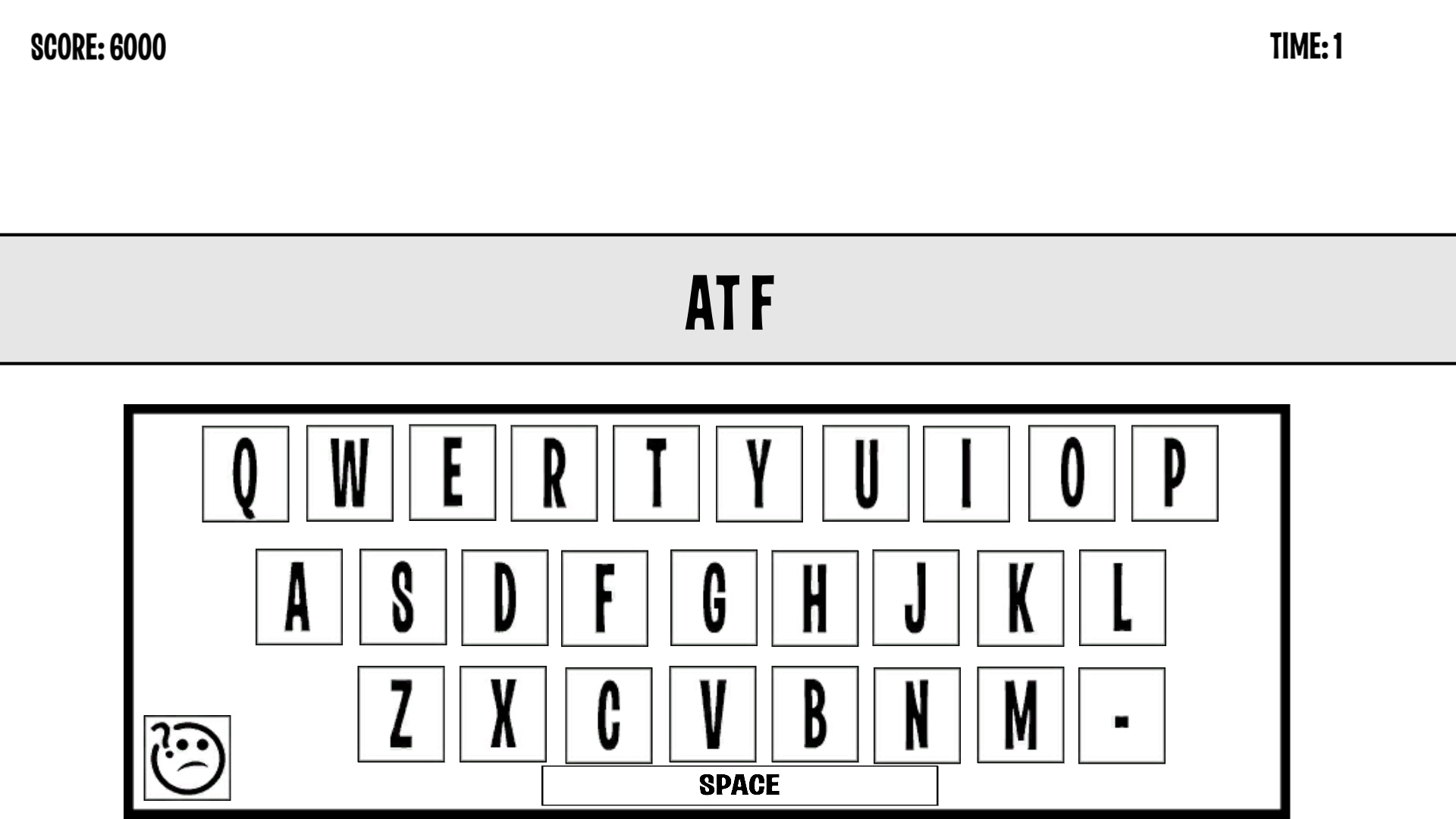 Write word