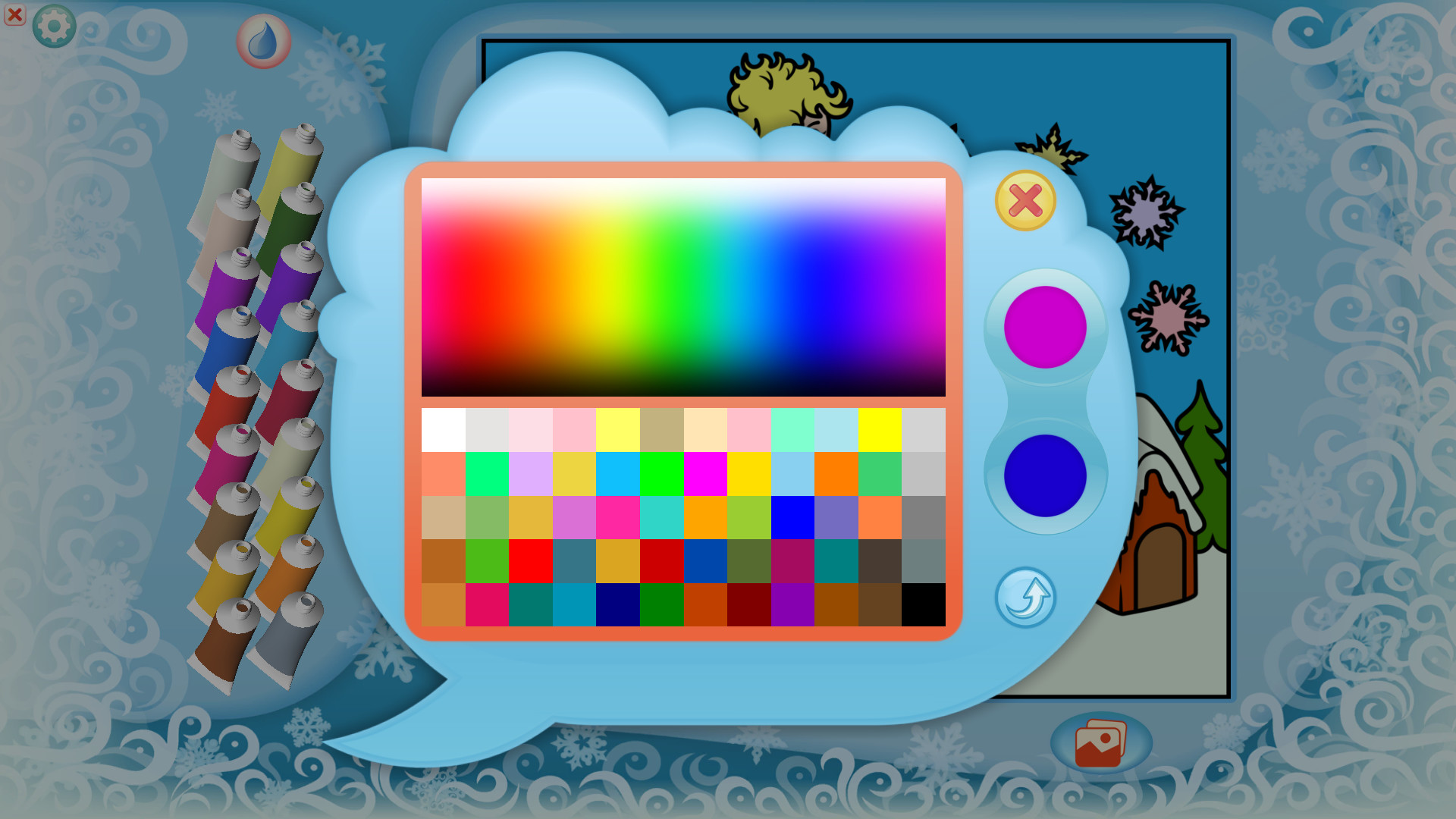 Color by Numbers – Christmas